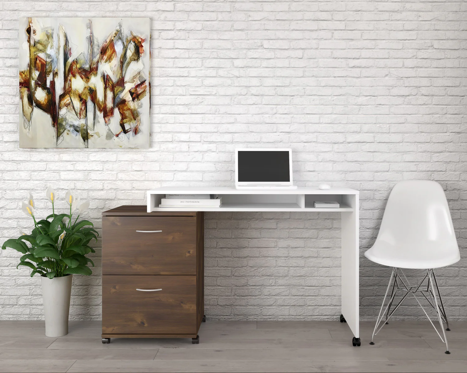 Nordika Filing Cabinet - Truffle