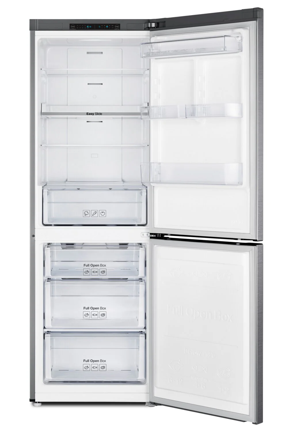 Samsung 24" 11.3 Cu. Ft. Bottom-Mount Refrigerator - Stainless Steel - RB10FSR4ESR/AA