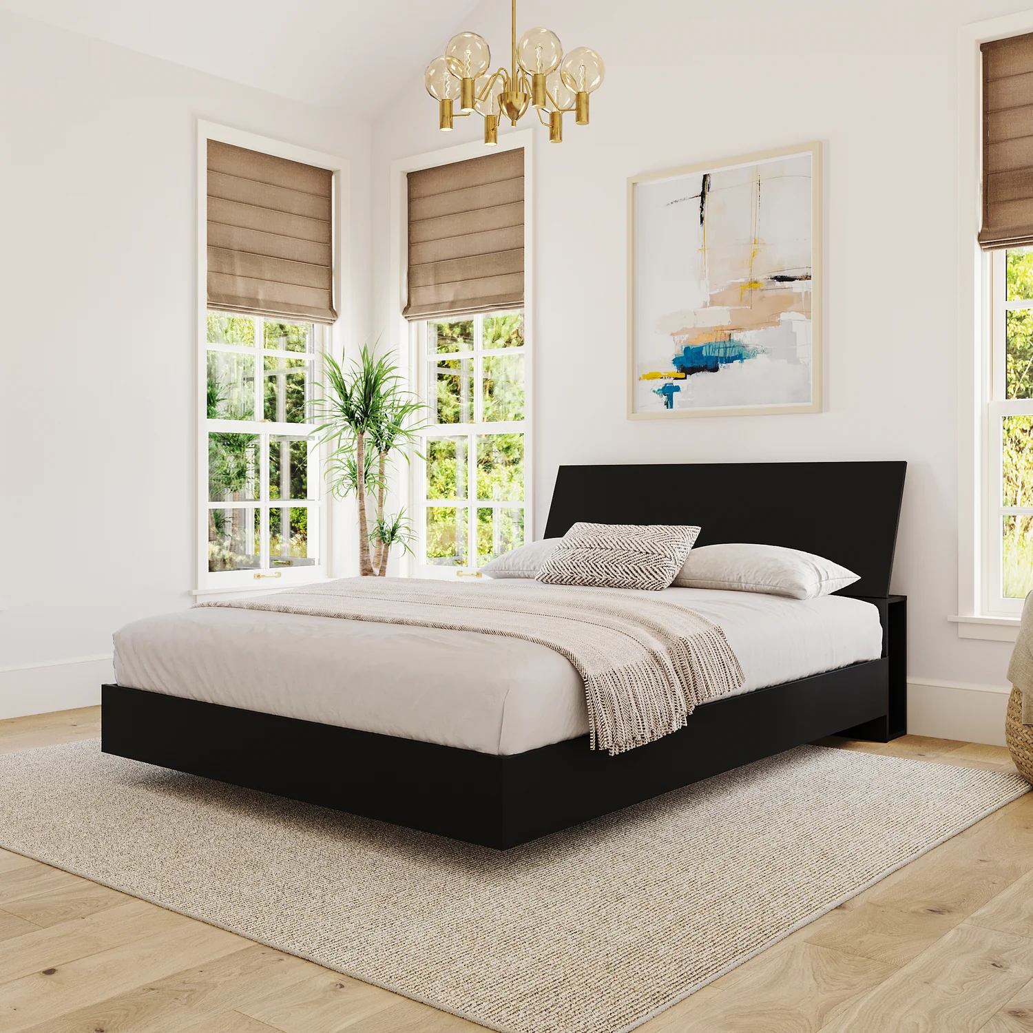 2293-nordika-queen-panel-headboard-black-4.webp Nordika Queen Panel Headboard - Black