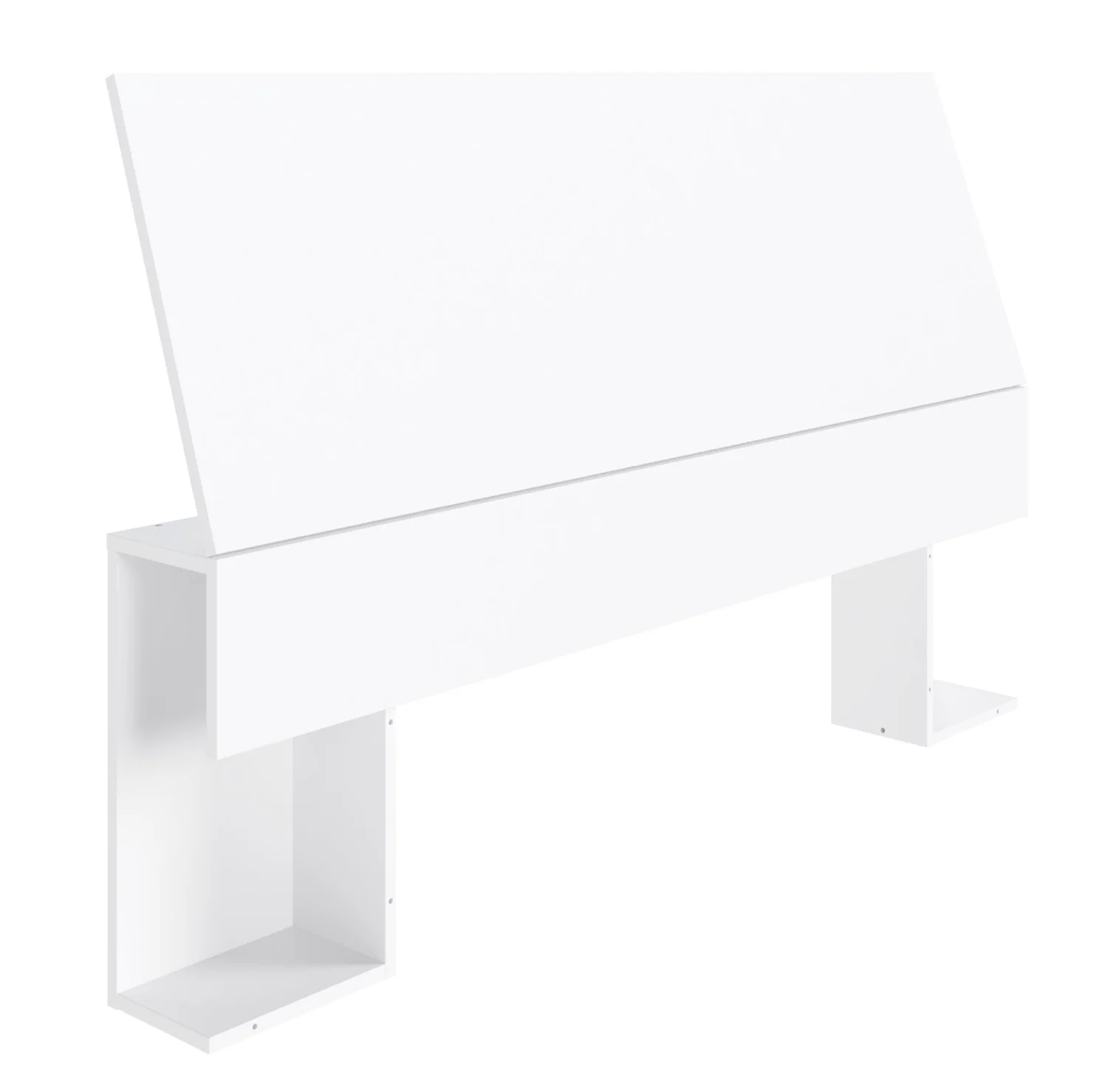 Nordika Full Panel Headboard - White