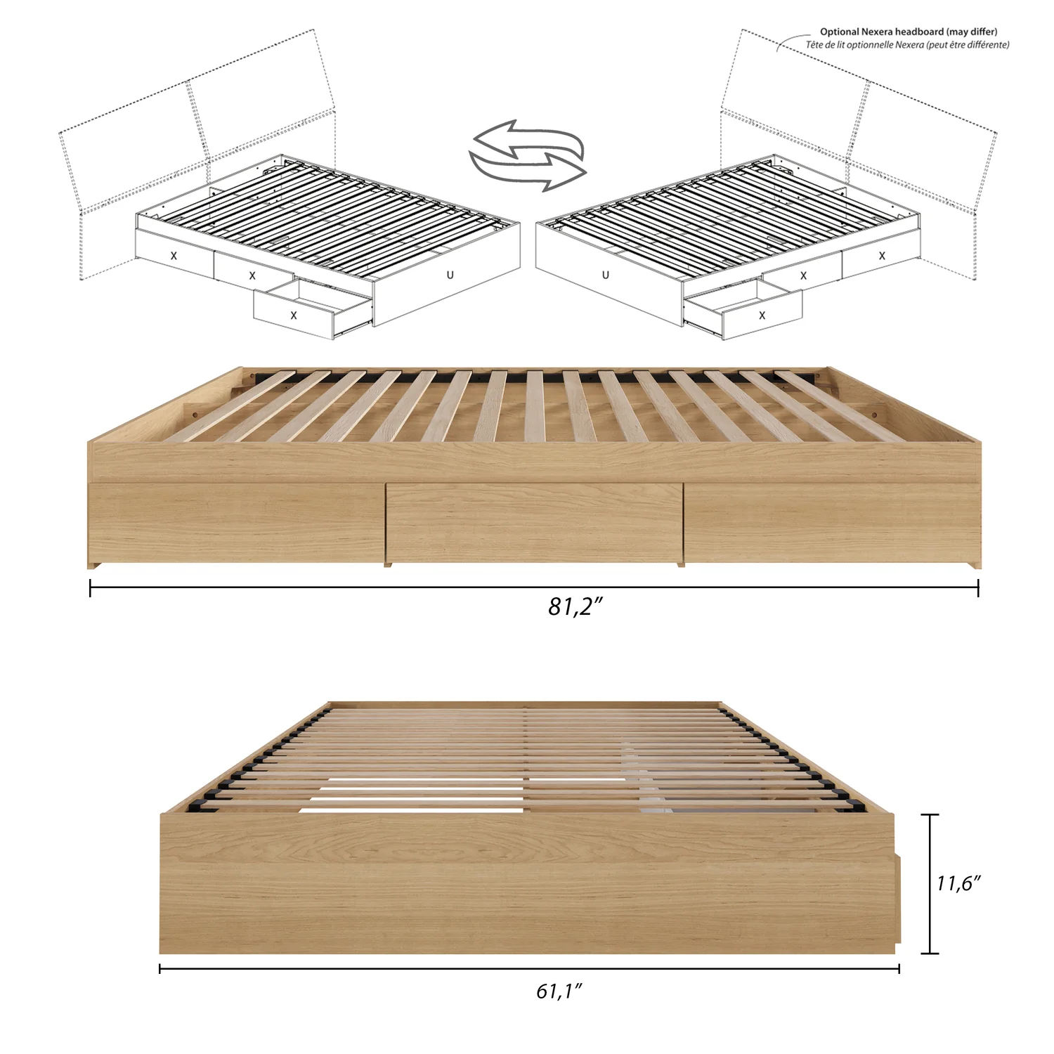 2306-nordika-queen-storage-platform-bed-natural-maple-8.webp Nordika Queen Storage Platform Bed - Natural Maple