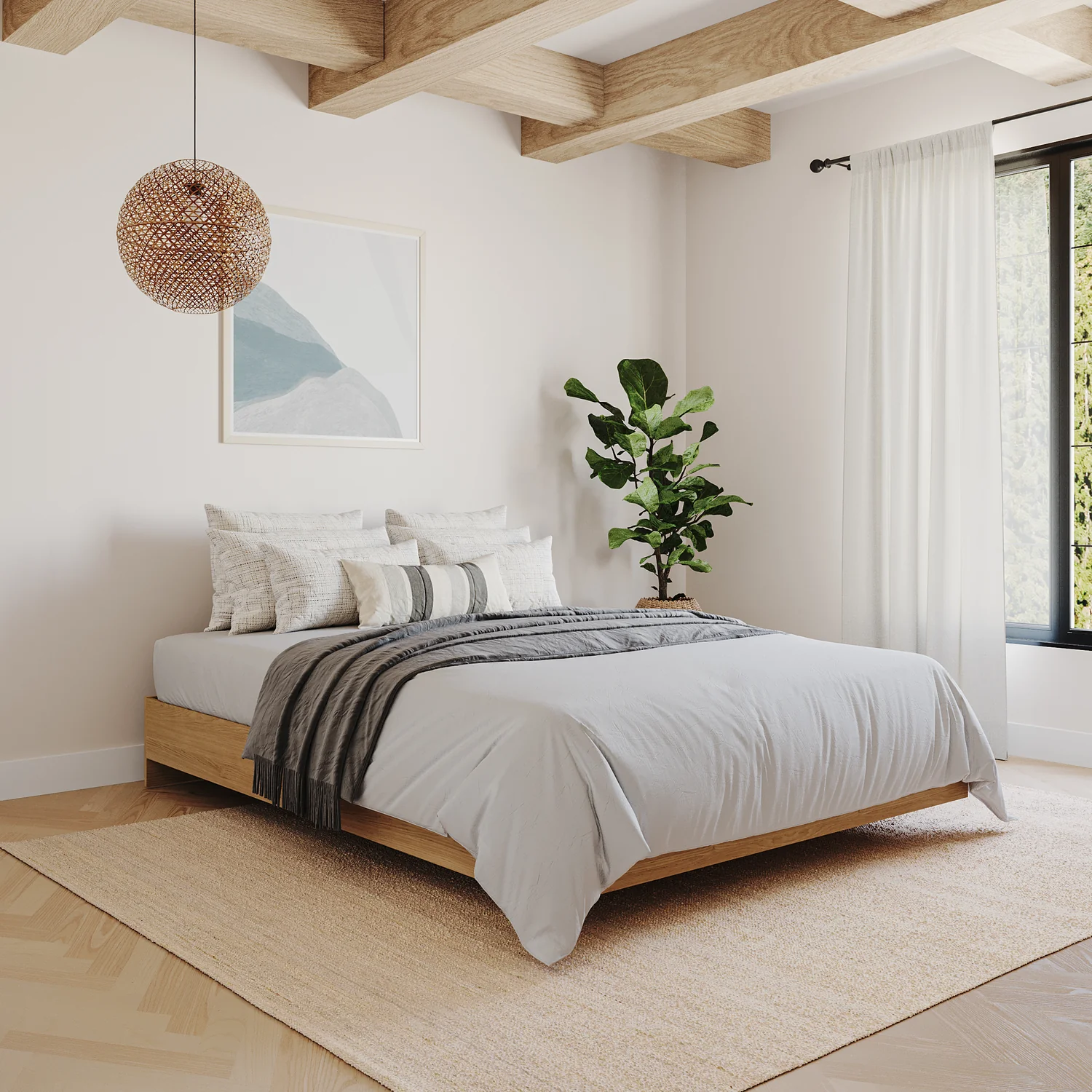 2310-nordika-queen-platform-bed-natural-maple-6.webp Nordika Queen Platform Bed - Natural Maple