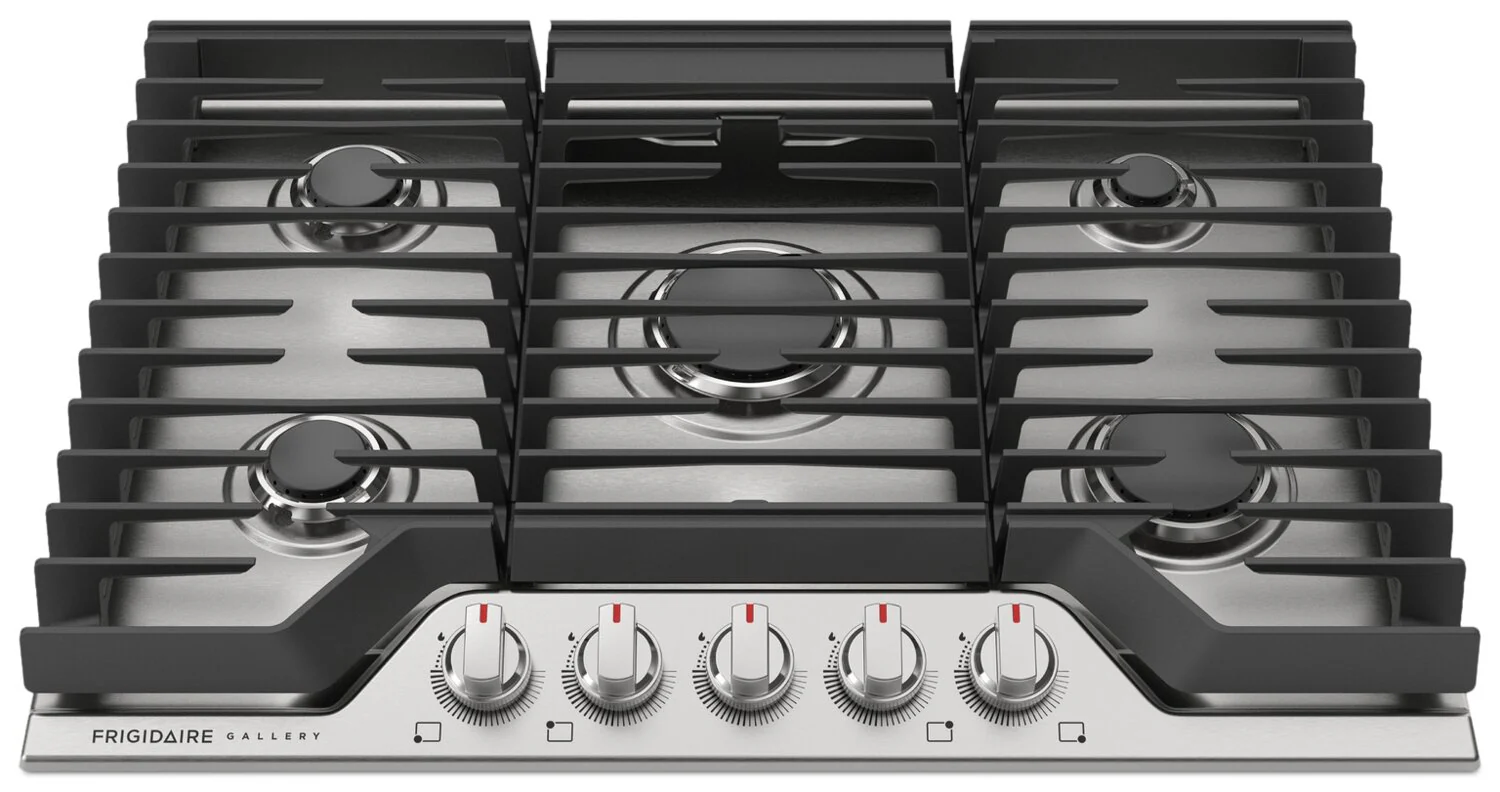 Frigidaire Gallery 30" 5-Element Gas Cooktop - Stainless Steel - GCCG3048AS
