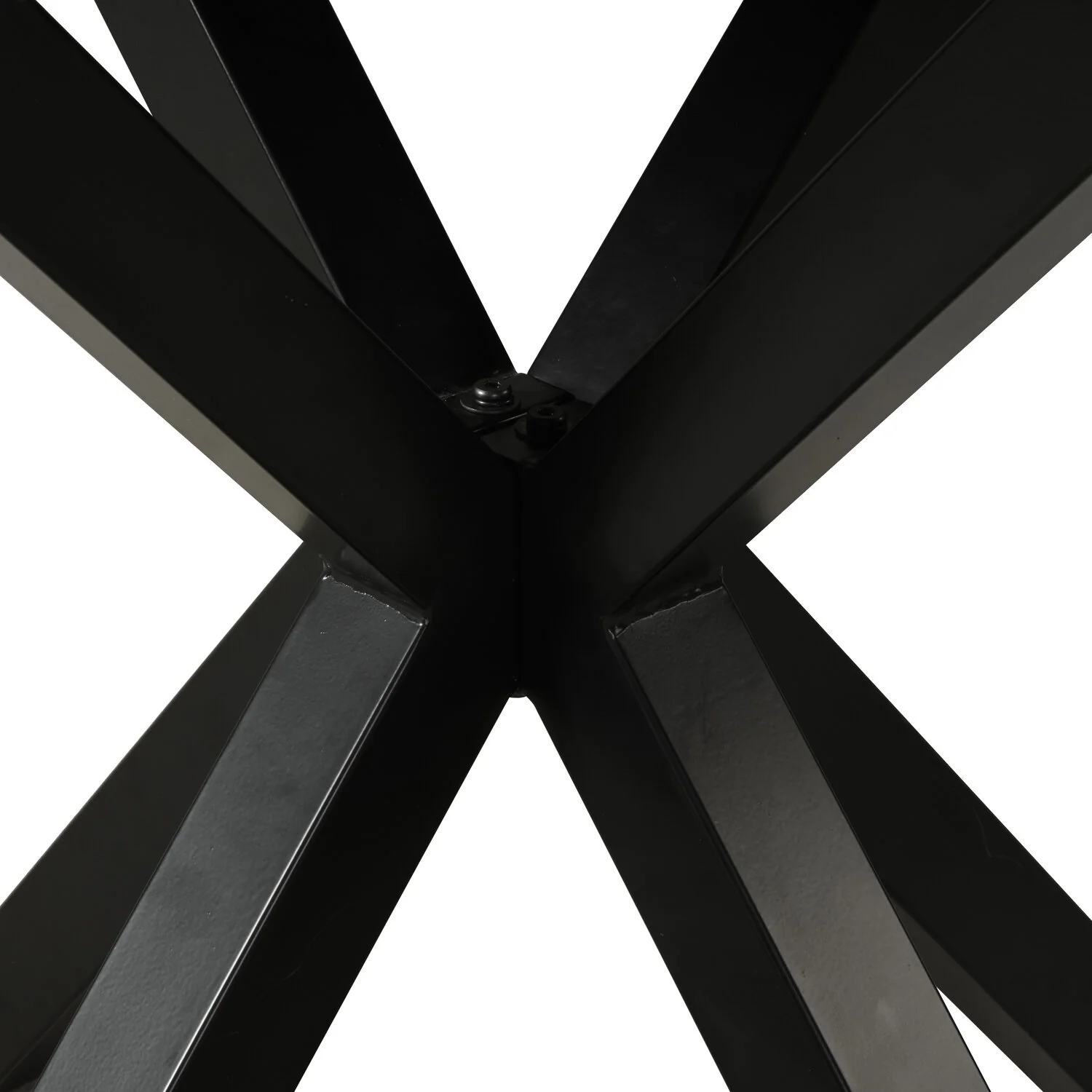 Verona Dining Table with Culture Marbled Top, Metal, Geometric Base, 42"W Round - White
