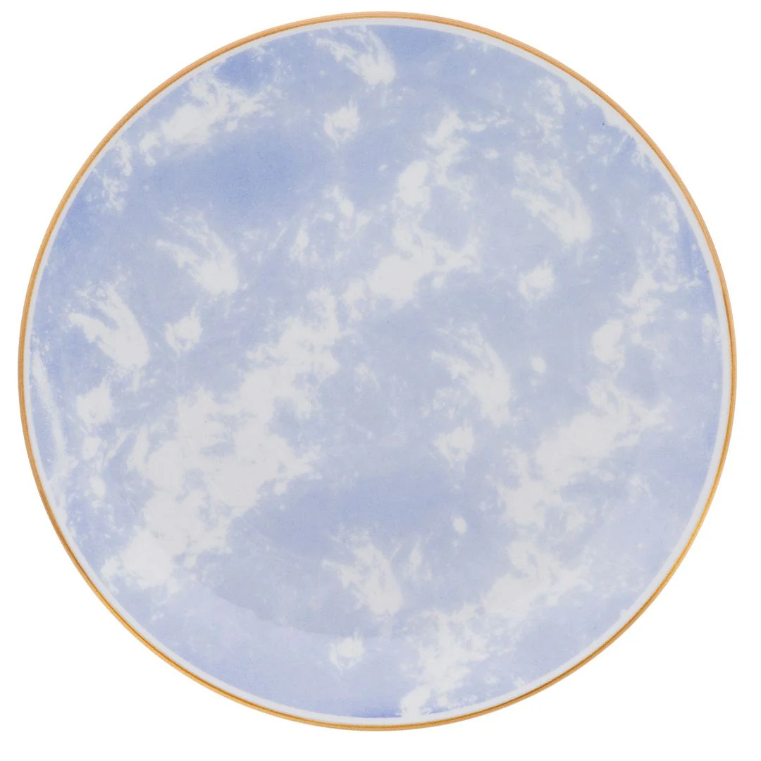 Coup 16-Piece Dinnerware Set - Blue Yellow