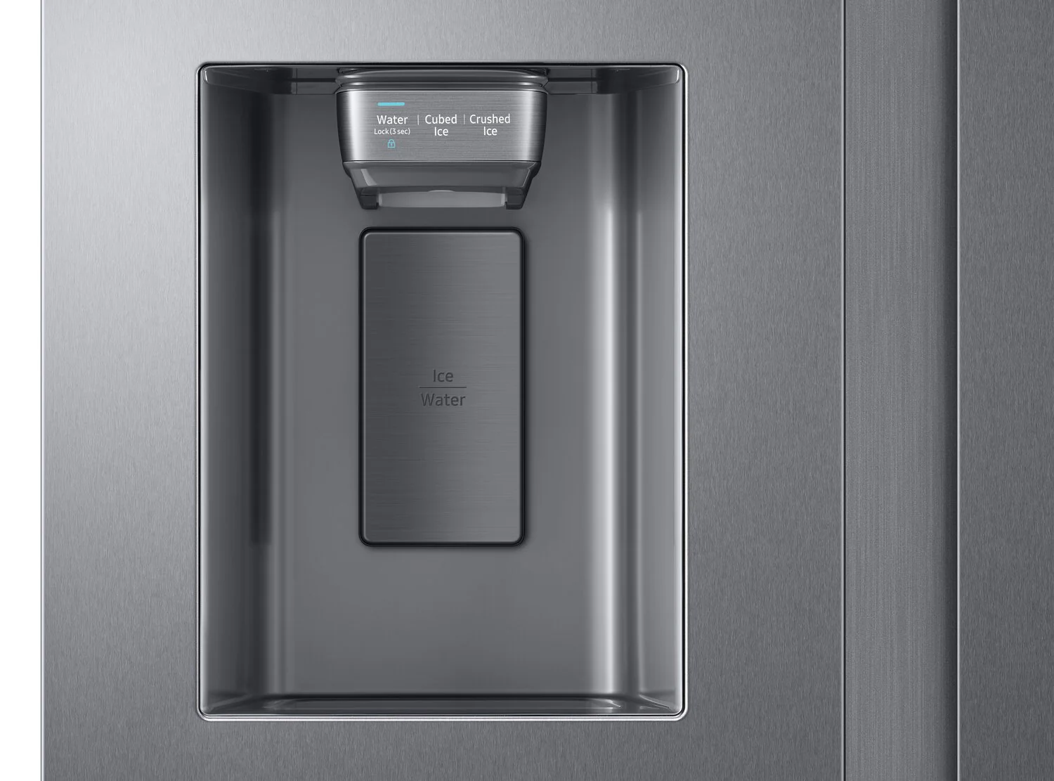 Samsung 36" 21.5 Cu. Ft. Side-by-Side with Family Hub Refrigerator - Stainless Steel - RS22T5561SR/AC