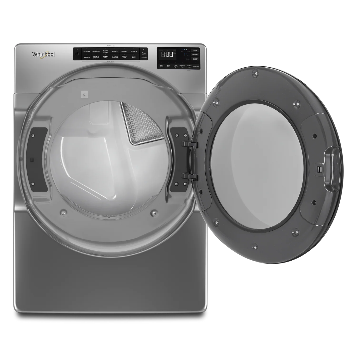 Whirlpool 7.4 Cu. Ft. Gas Dryer - Chrome Shadow - Stackable - WGD5605MC