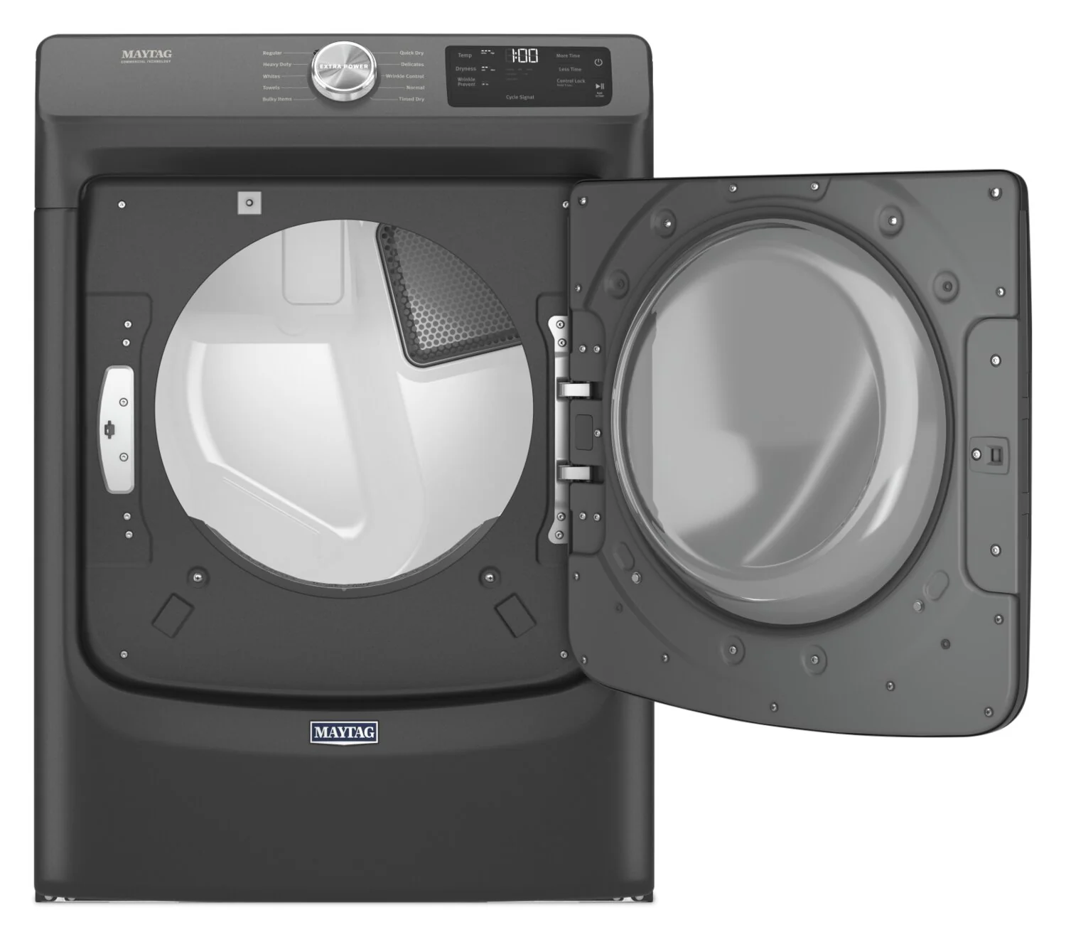 Maytag 7.3 Cu. Ft. Gas Dryer - Volcano Black - Stackable - MGD5630MBK