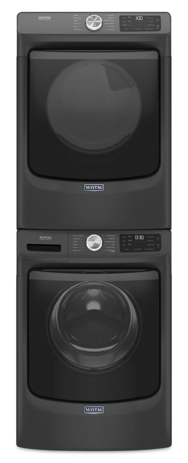 Maytag 5.5 Cu. Ft. Front-Load Washer and 7.3 Cu. Ft. Electric Dryer with Extra Power