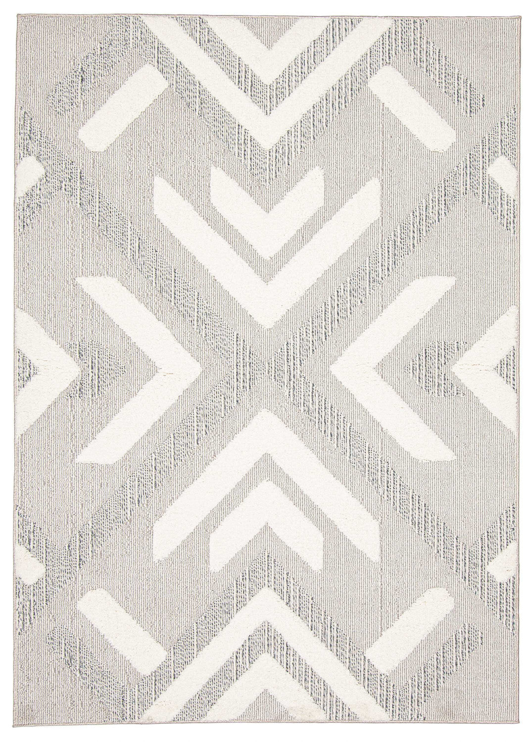 Tyisha Grey Area Rug - 6'7" x 9'6"