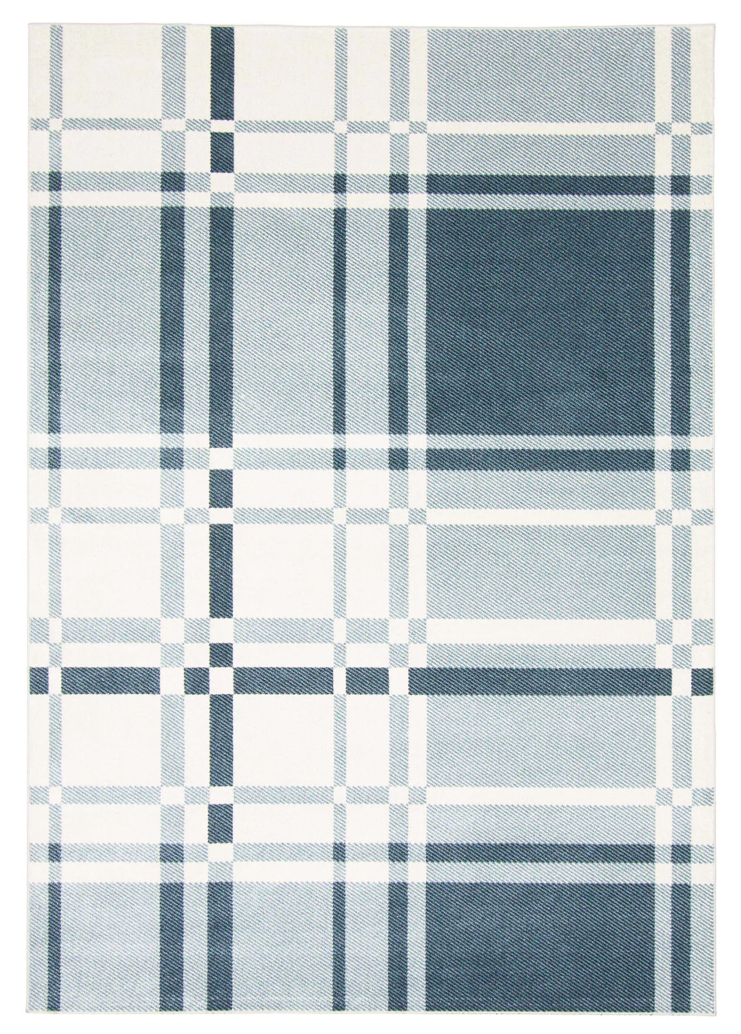Roma Blue Machine Washable Area Rug - 3'0" x 5'0"