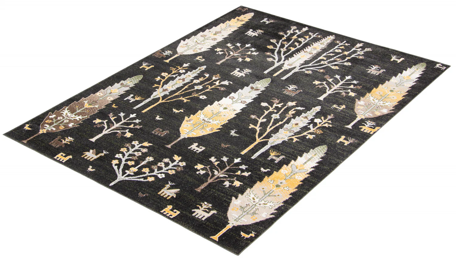 2490-pine-black-machine-washable-area-rug-3-0-x-5-0--4.webp Pine Black Machine Washable Area Rug - 3'0" x 5'0"