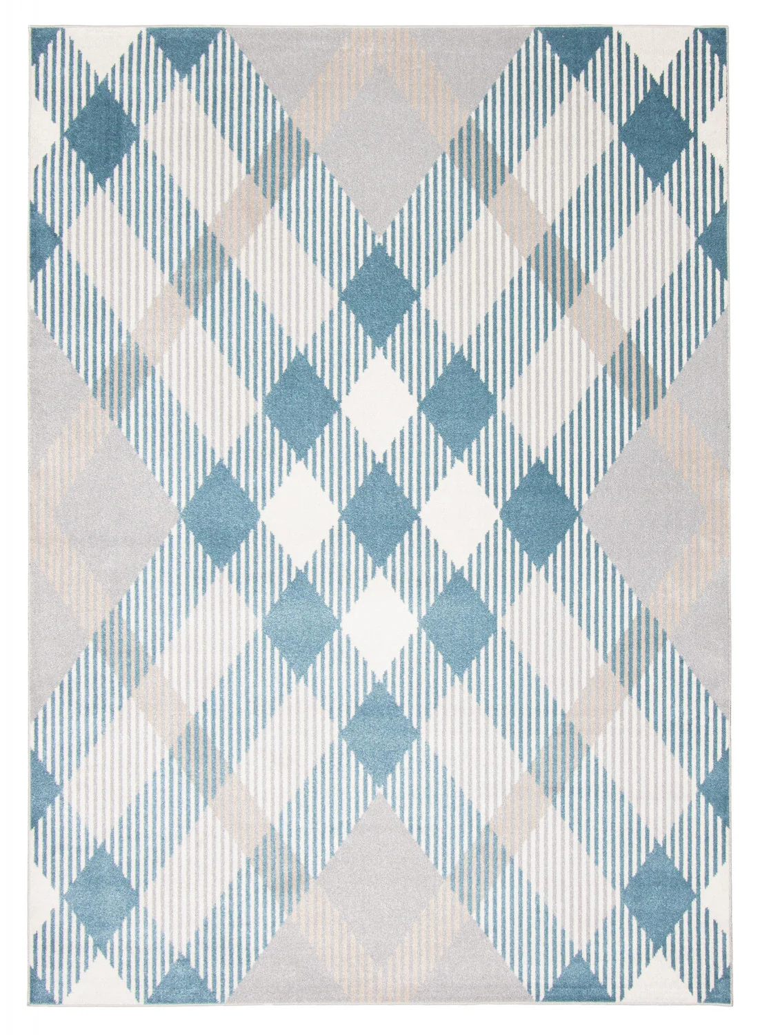 Kors Grey Machine Washable Area Rug - 3'0" x 5'0"
