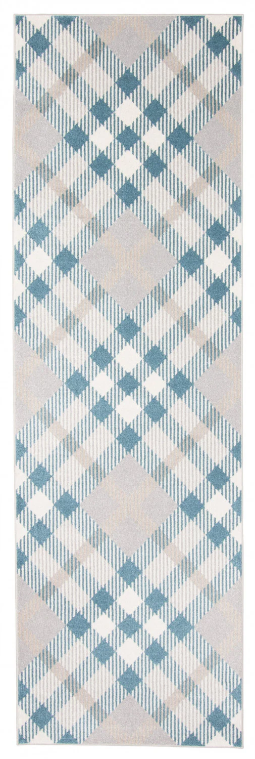 Kors Grey Machine Washable Area Rug - 2'6" x 8'0"