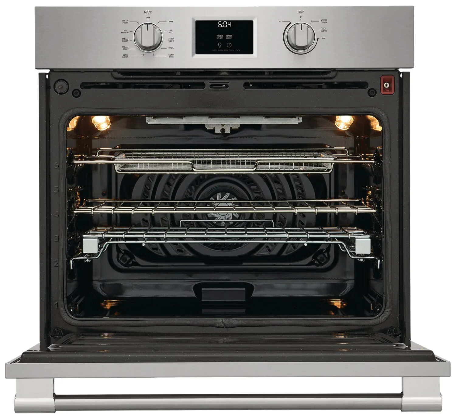 Frigidaire Professional 30" 5.3 Cu. Ft. Electric Single Wall Oven with Total Convection - Smudge-Proof? Stainless Steel	 - PCWS3080AF