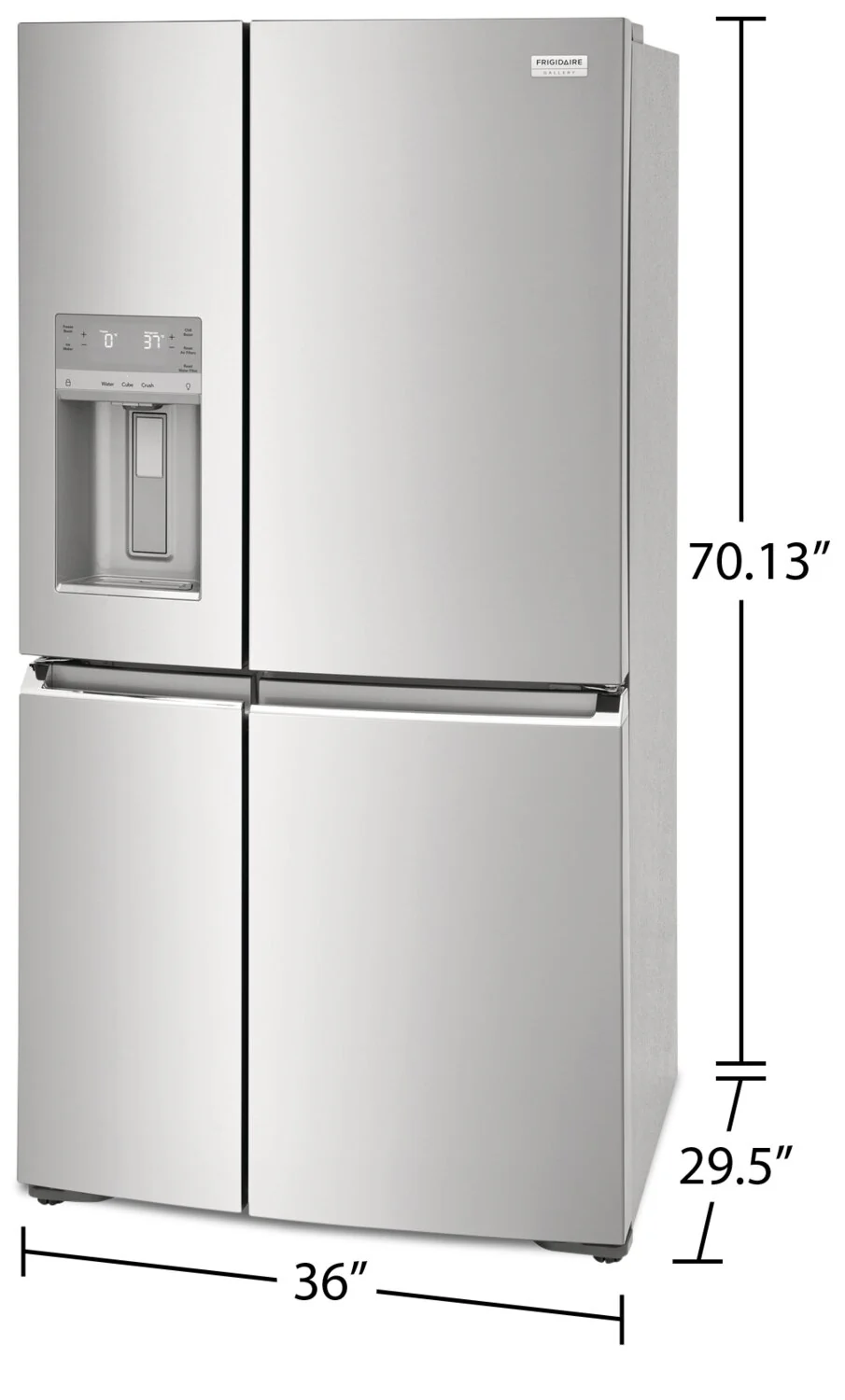 2549-frigidaire-gallery-36-21-5-cu-ft-counter-depth-4-door-refrigerator-smudge-proof-stainless-steel-grqc2255bf-7.webp Frigidaire Gallery 36" 21.5 Cu. Ft. Counter-Depth 4-Door Refrigerator - Smudge-Proof? Stainless Steel - GRQC2255BF