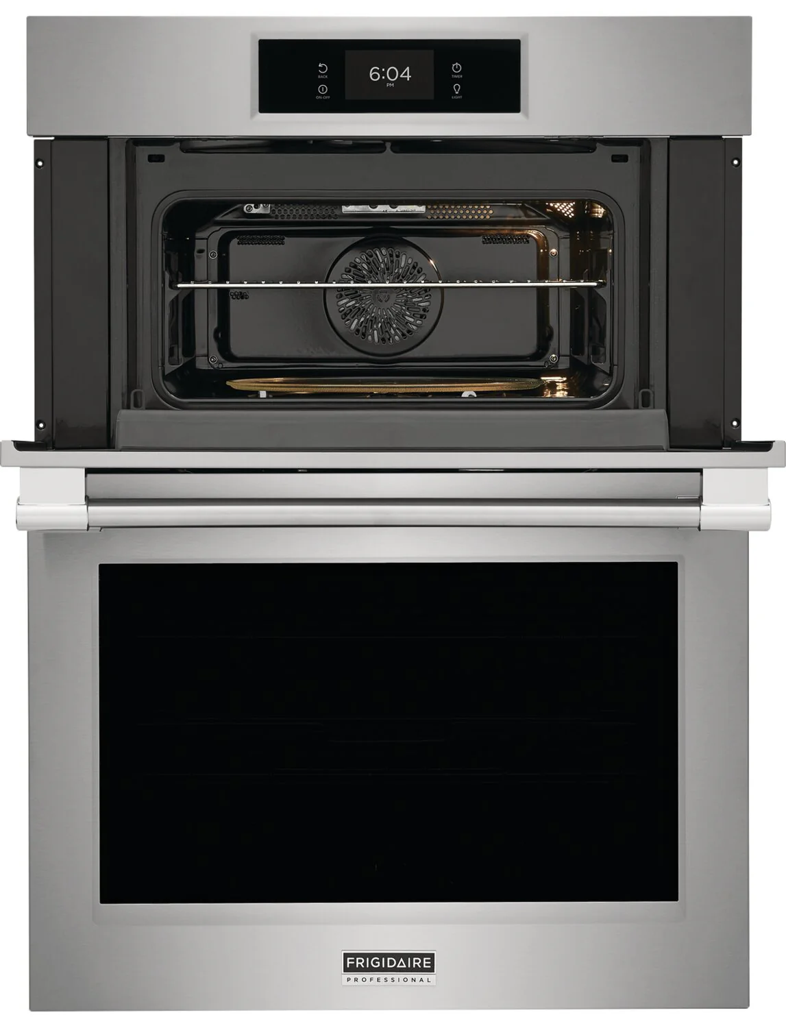 Frigidaire Professional 30" 1.7/5.3 Cu. Ft. Electric Microwave and Wall Oven Combination with Total Convection - Smudge-Proof? Stainless Steel	 - PCWM3080AF