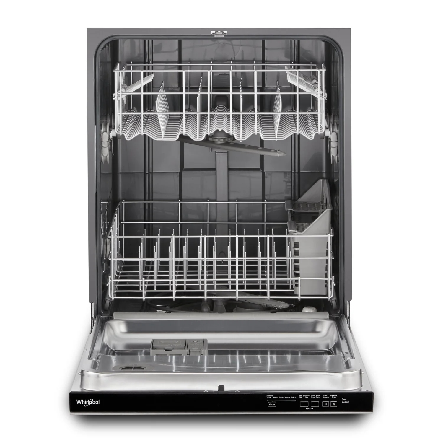 Whirlpool 24" 55 dBA Built-In Top-Control Dishwasher - Fingerprint Resistant Stainless Steel - WDP540HAMZ