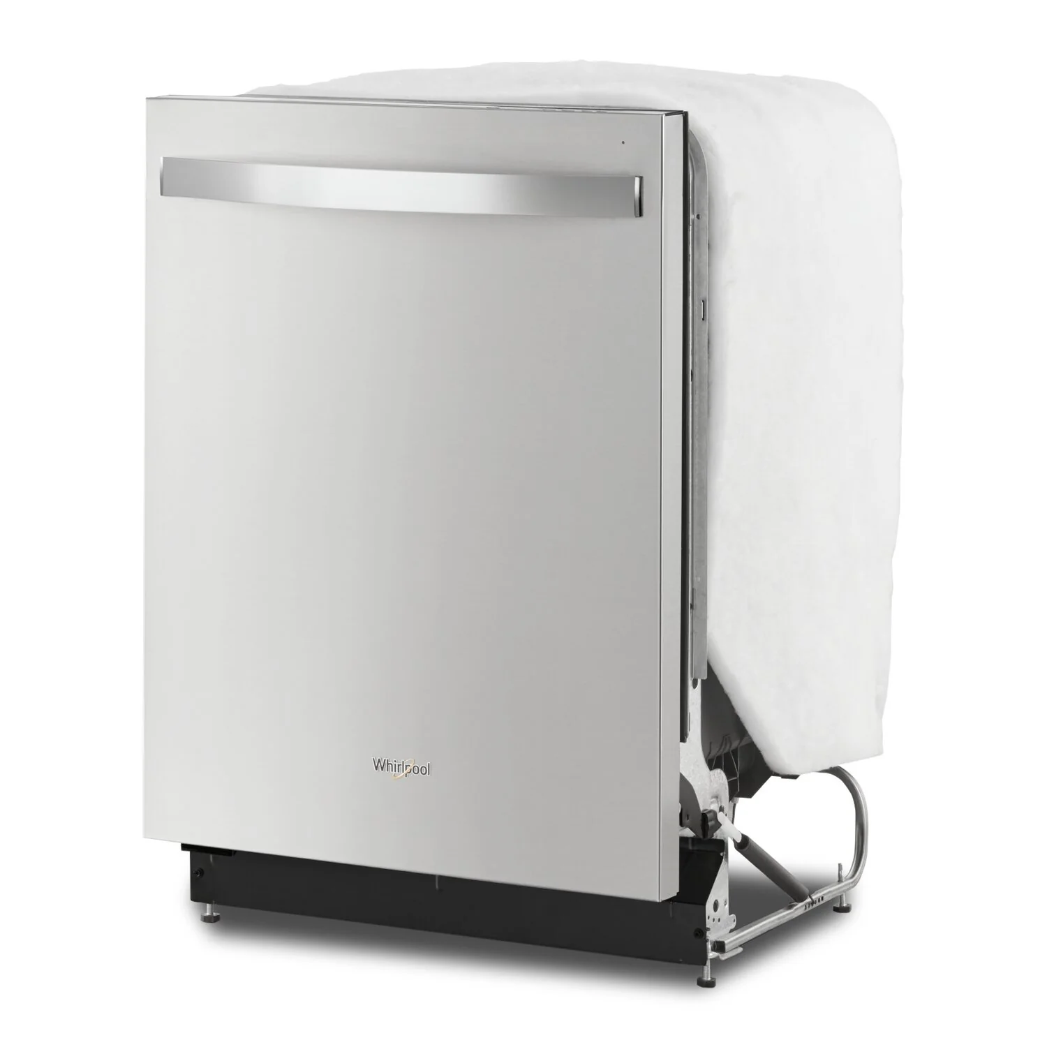 Whirlpool 24" 51 dBA Built-In Top-Control Dishwasher with Third Rack - Fingerprint Resistant Stainless Steel - WDT730HAMZ