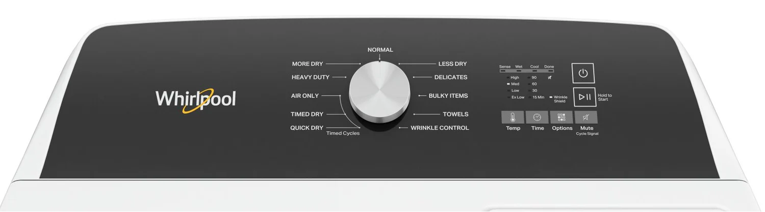 Whirlpool 7 Cu. Ft. Gas Dryer - White - WGD5010LW