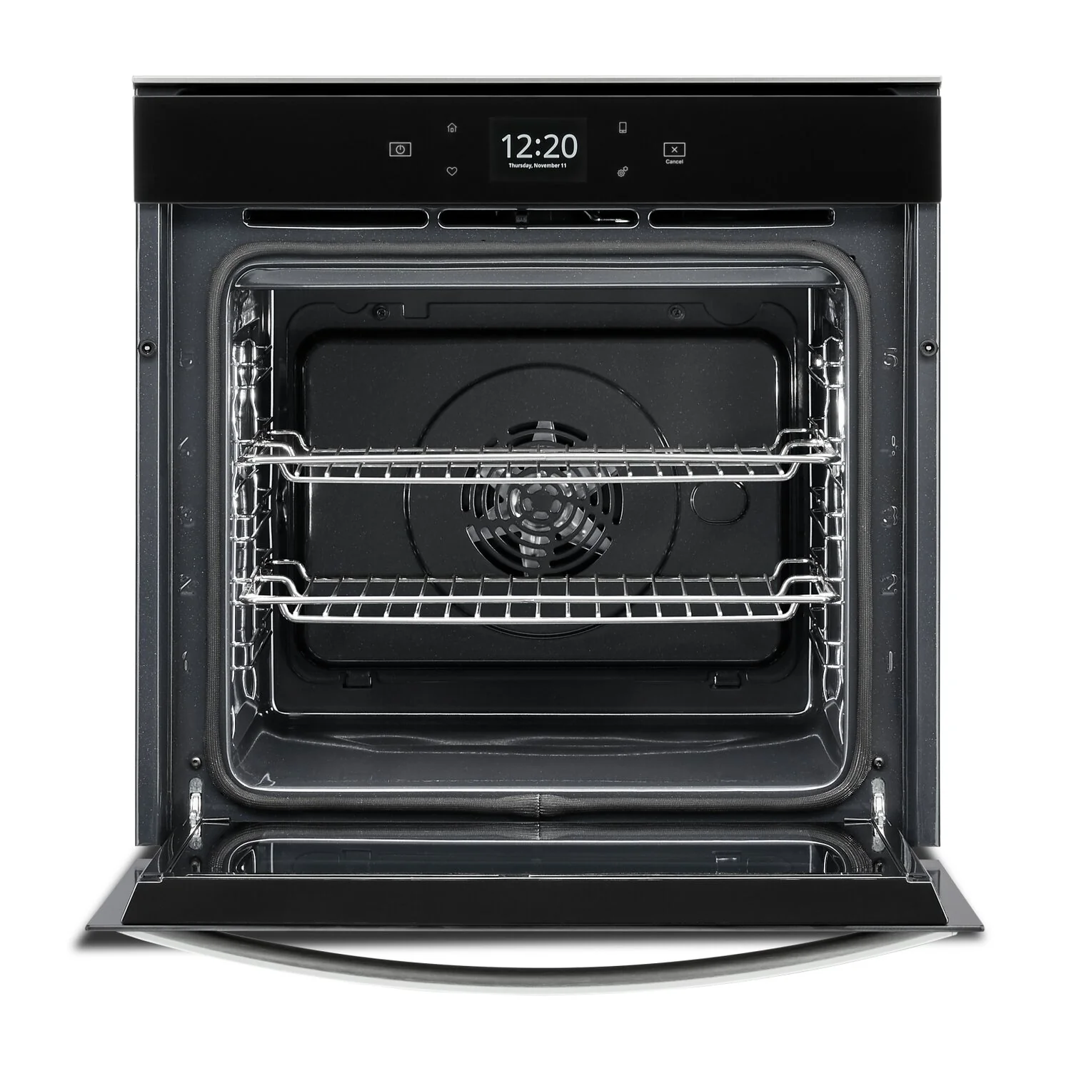 Whirlpool 24" 2.9 Cu. Ft. Electric Single Wall Oven with True Convection - Fingerprint Resistant Stainless Steel - YWOS52ES4MZ