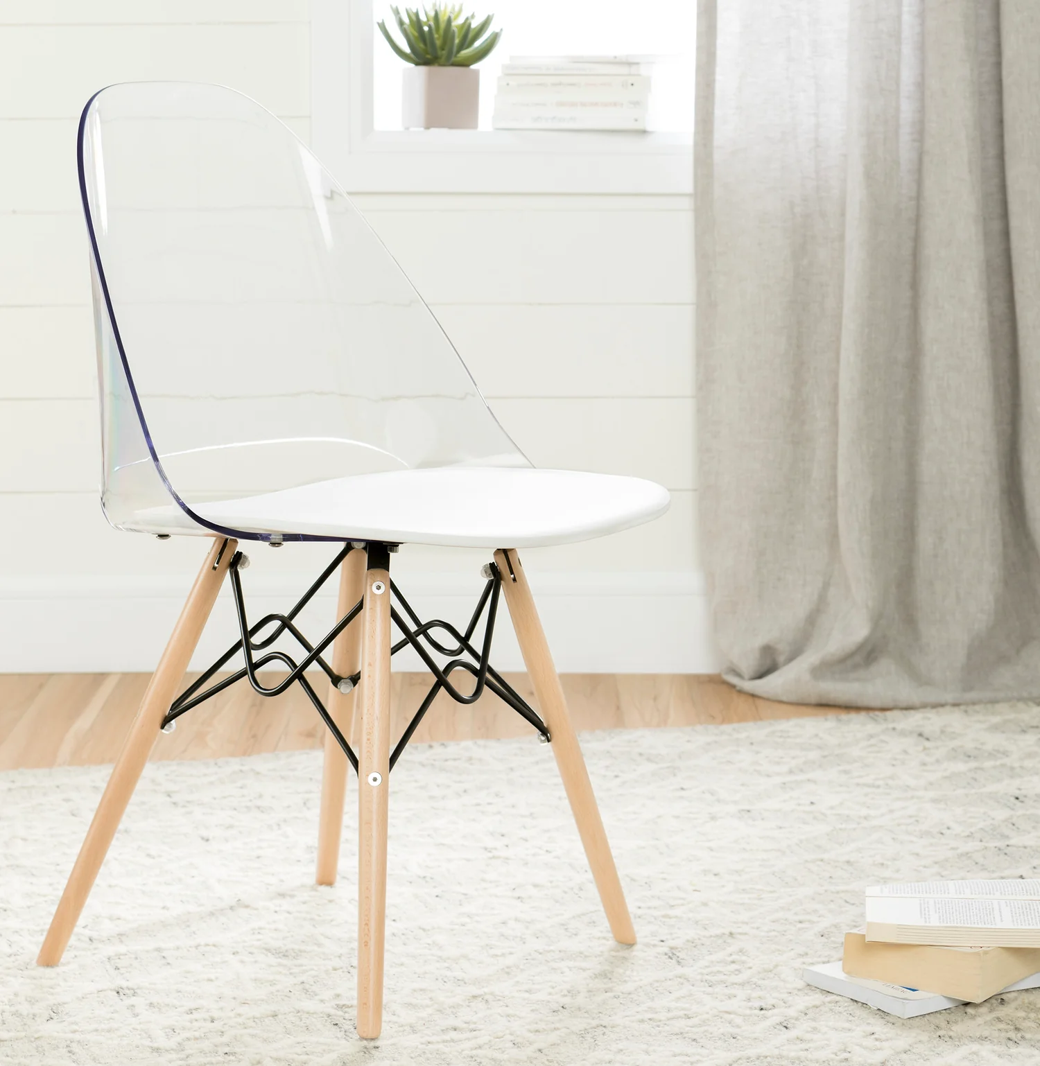 Annexe Eiffel Style Office Chair - Pure White