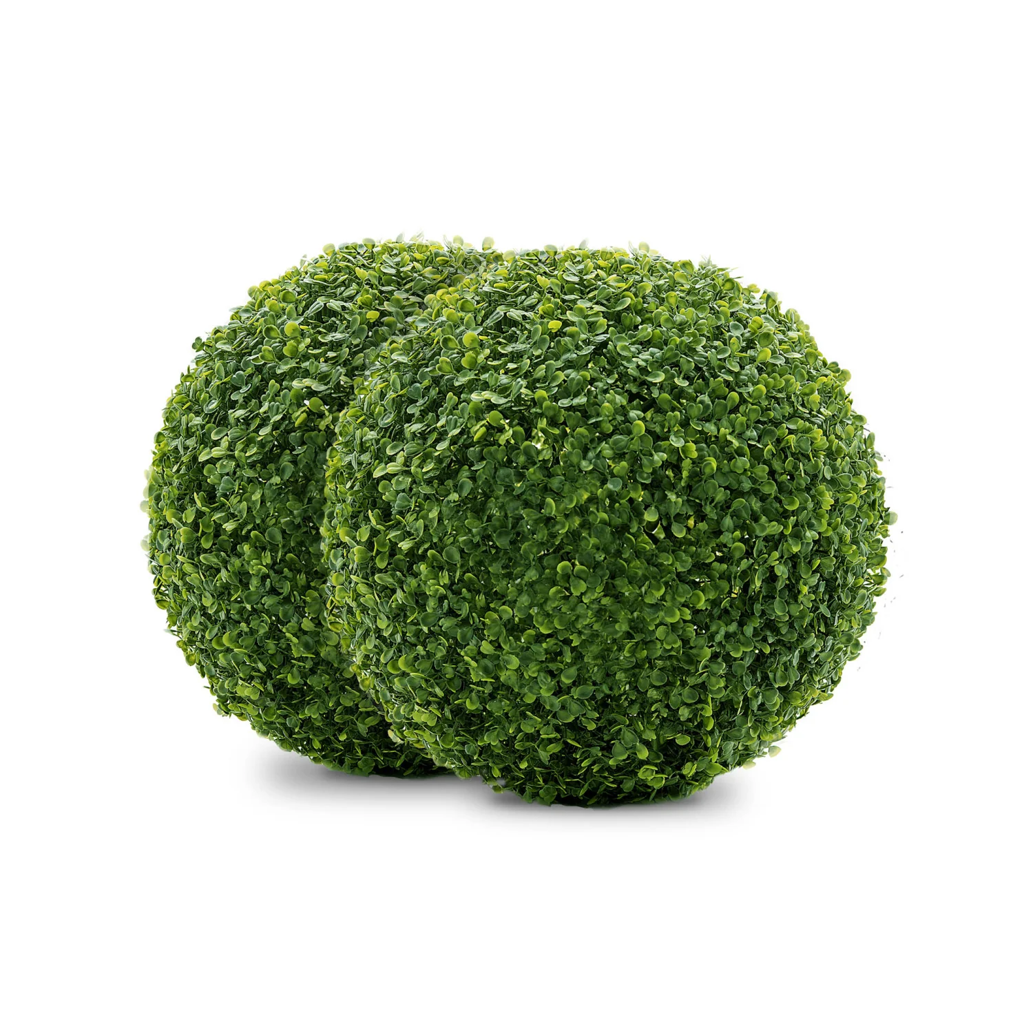 Artificial Boxwood 11" Foliage Ball 2 Pieces
