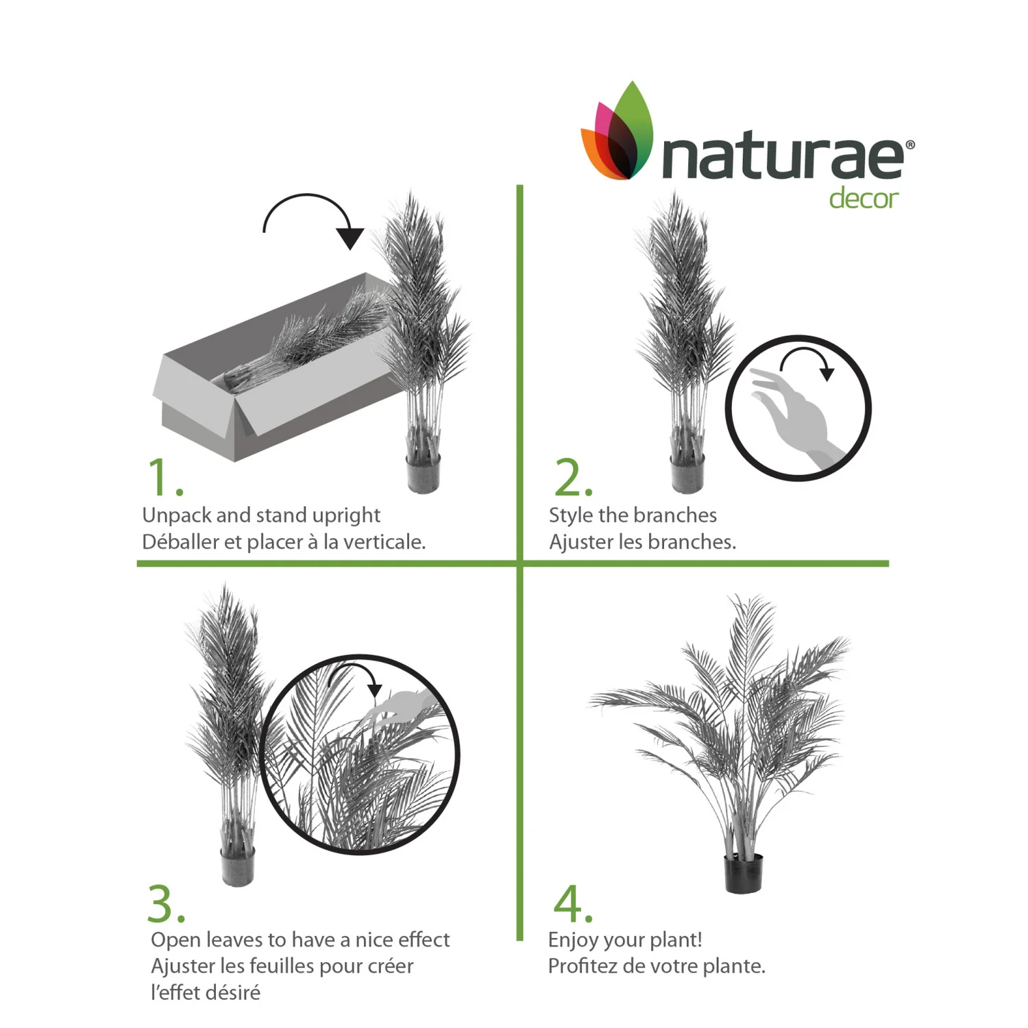 2612-artificial-59-areca-palm-indoor-outdoor-in-black-pot-4.webp Artificial 59" Areca Palm Indoor & Outdoor In Black Pot