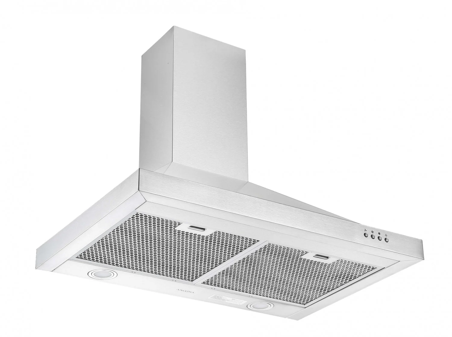 Ancona WRRV430 30" Rear-Vented Wall Mount Pyramid Range Hood - AN-1595