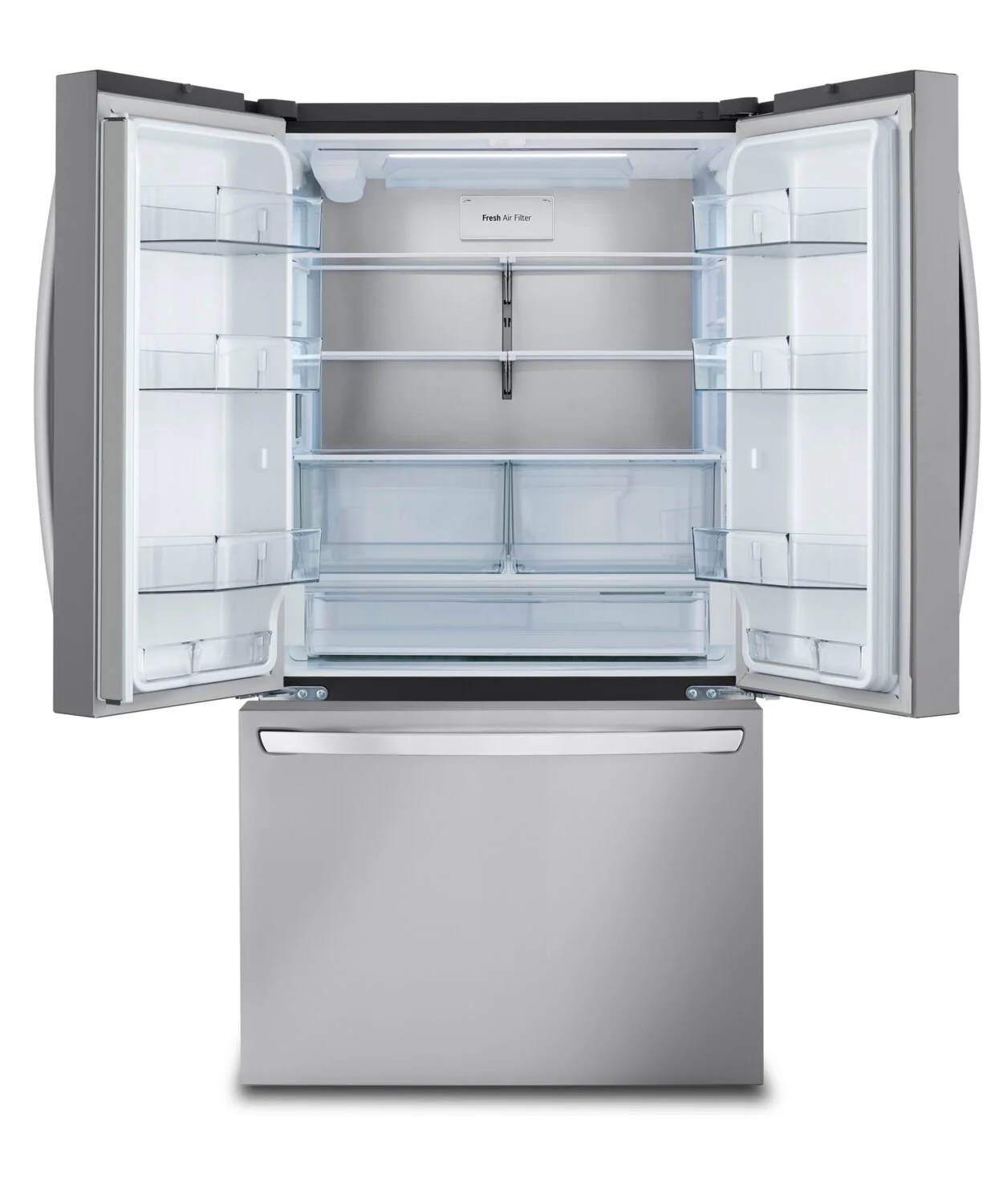 LG 36" 27 Cu. Ft. French-Door Counter-Depth MAX? Refrigerator - Smudge Proof Stainless Steel - LRFLC2706S