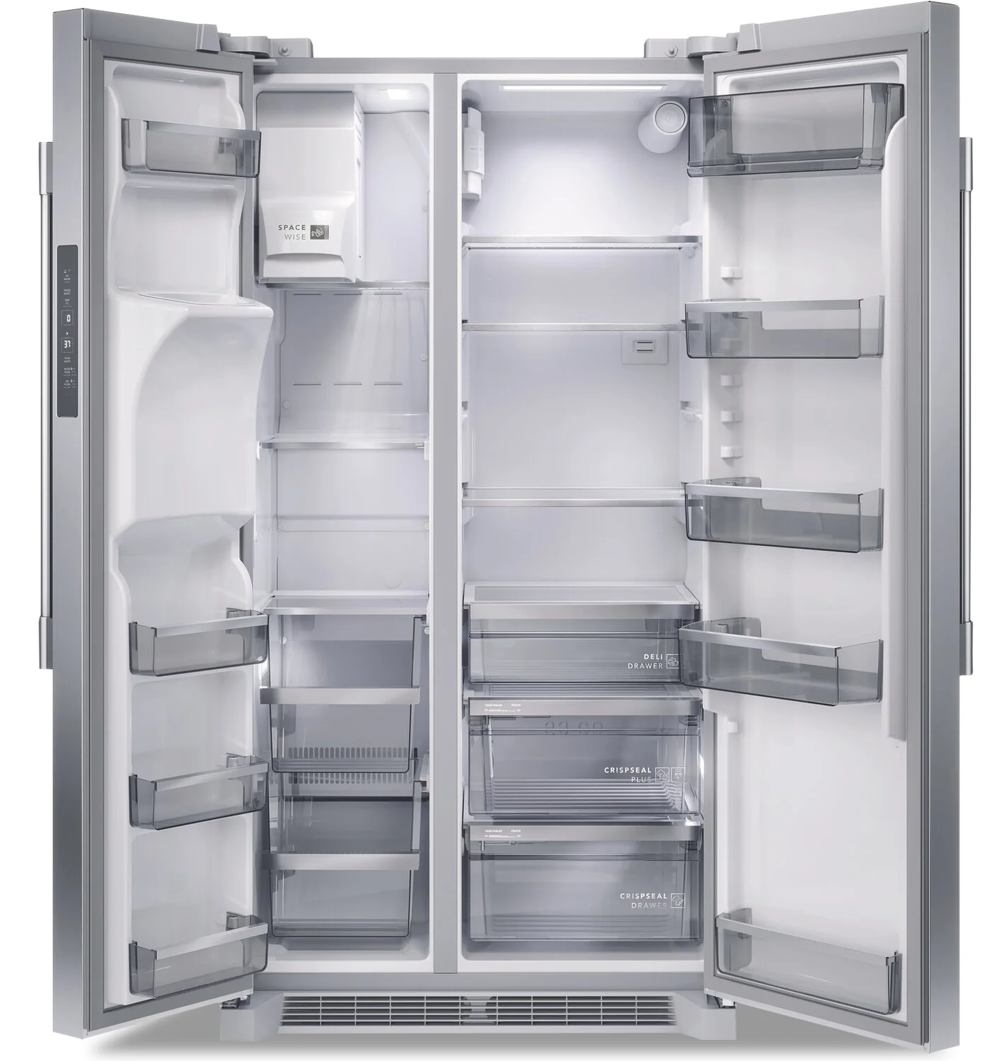 Frigidaire Professional 36.1" 22.3 Cu. Ft. Counter-Depth Side-by-Side Refrigerator - Smudge-Proof? Stainless Steel - PRSC2222AF