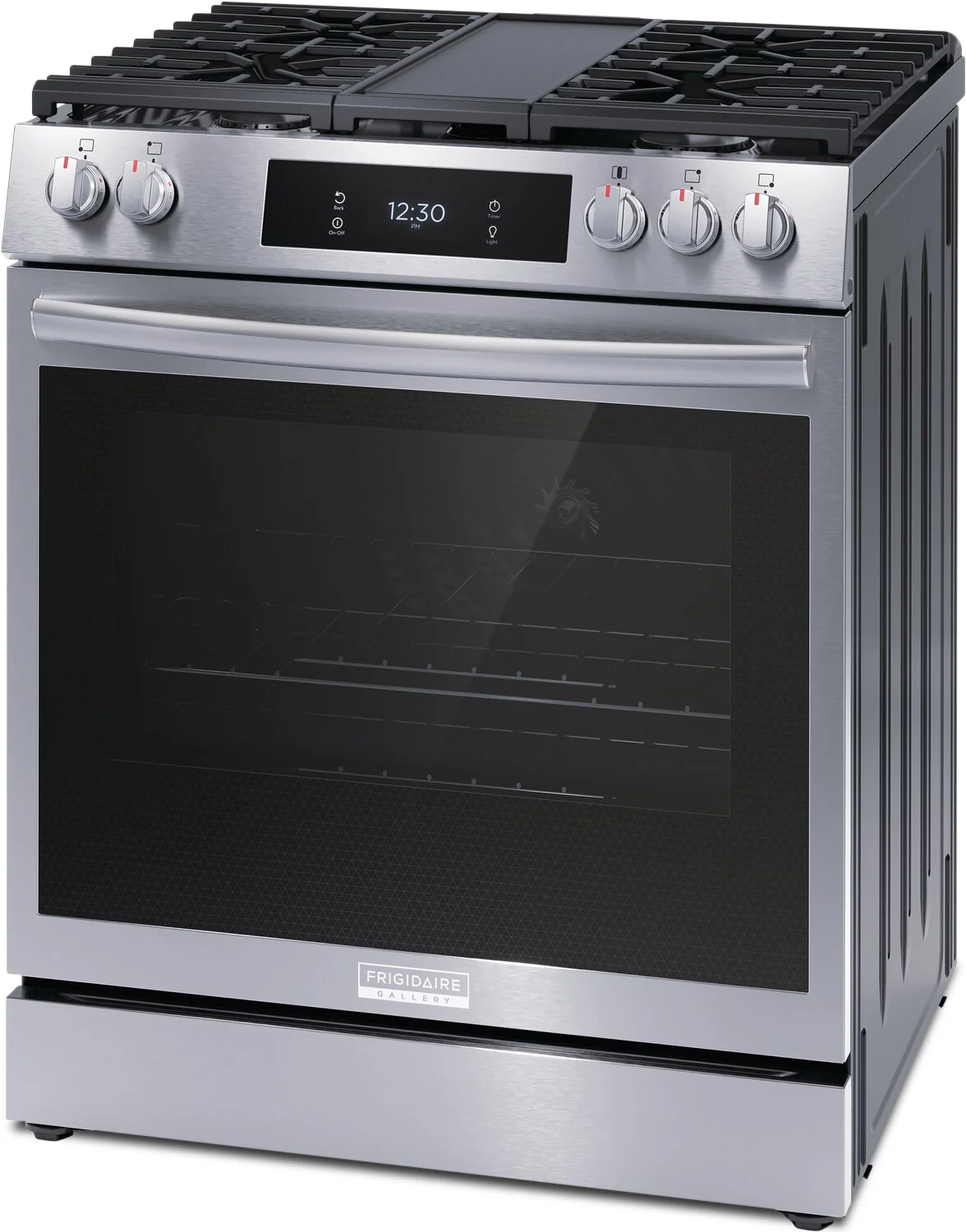 Frigidaire Gallery 6 Cu. Ft. Gas Range With Total Convection and Air Fry - Smudge-Proof? Stainless Steel - GCFG3060BF