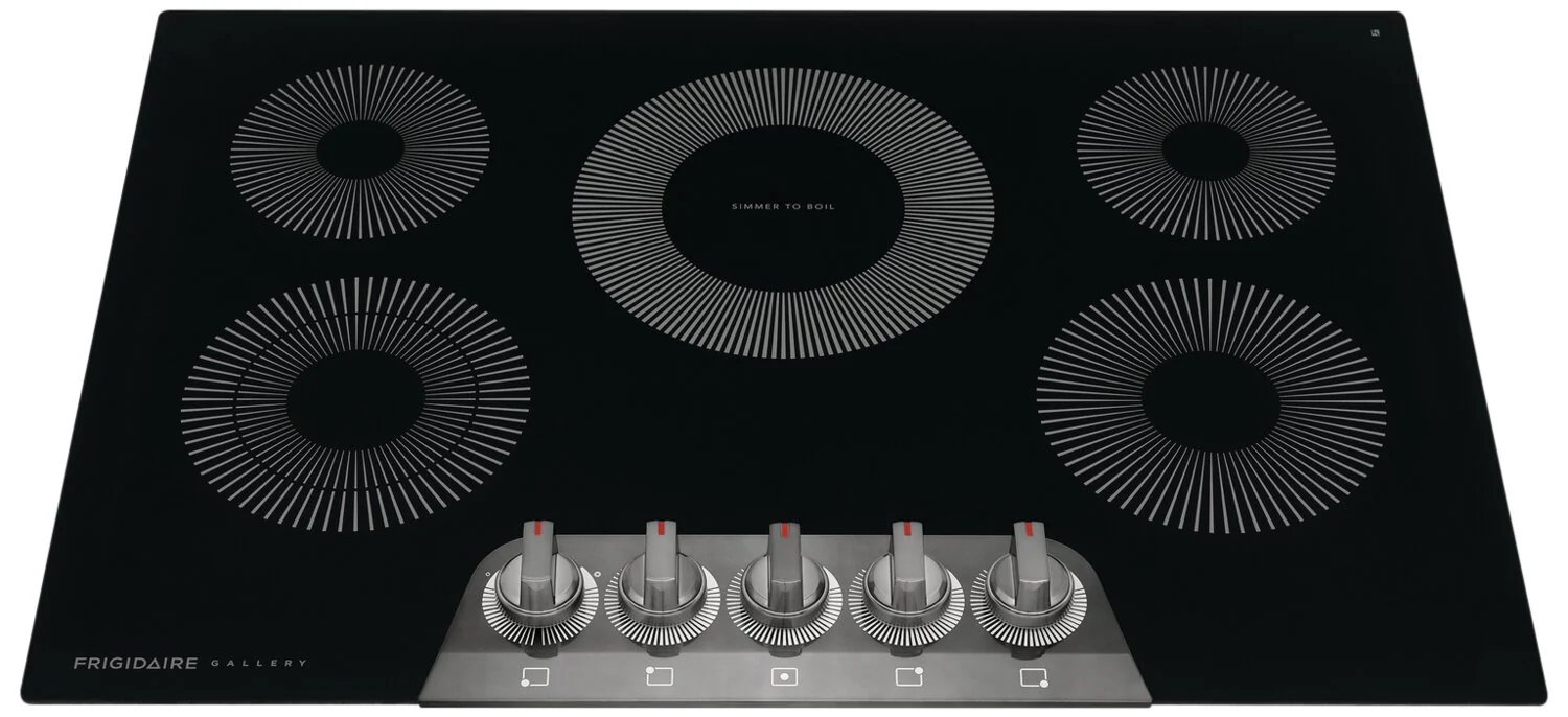 Frigidaire Gallery 30" 5-Element Electric Cooktop - Black Stainless Steel	 - GCCE3070AD
