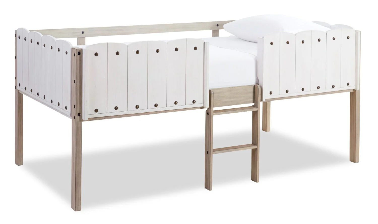 2678-ryan-loft-bed-with-guardrail-ladder-for-kids-white-natural-twin-size-1.webp Ryan Loft Bed with Guardrail & Ladder for Kids, White & Natural - Twin Size