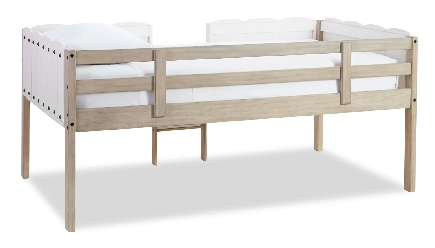 2678-ryan-loft-bed-with-guardrail-ladder-for-kids-white-natural-twin-size-3.webp Ryan Loft Bed with Guardrail & Ladder for Kids, White & Natural - Twin Size