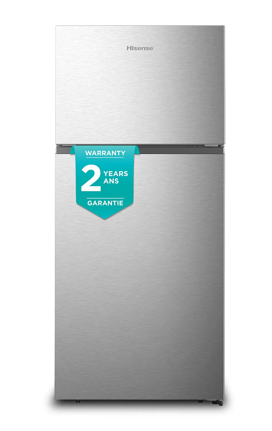 Hisense 29.7" 18 Cu. Ft. Top-Mount Refrigerator - Silver - RT18A2FSD