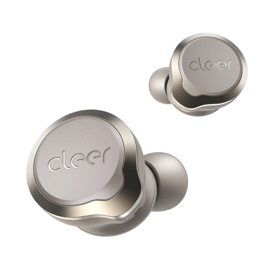 Cleer Audio ALLY PLUS II Wireless Earbuds - Stone
