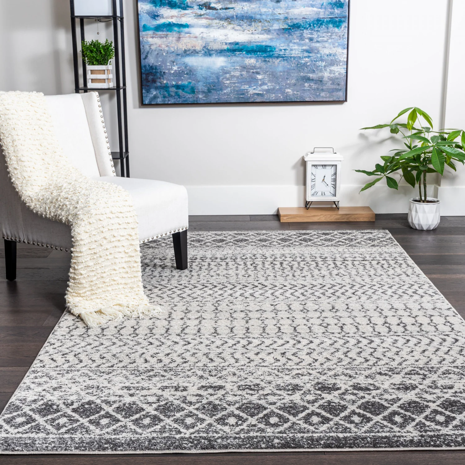 2745-roma-safi-grey-4x6-area-rug-1.webp Roma Safi Grey 4x6 Area Rug