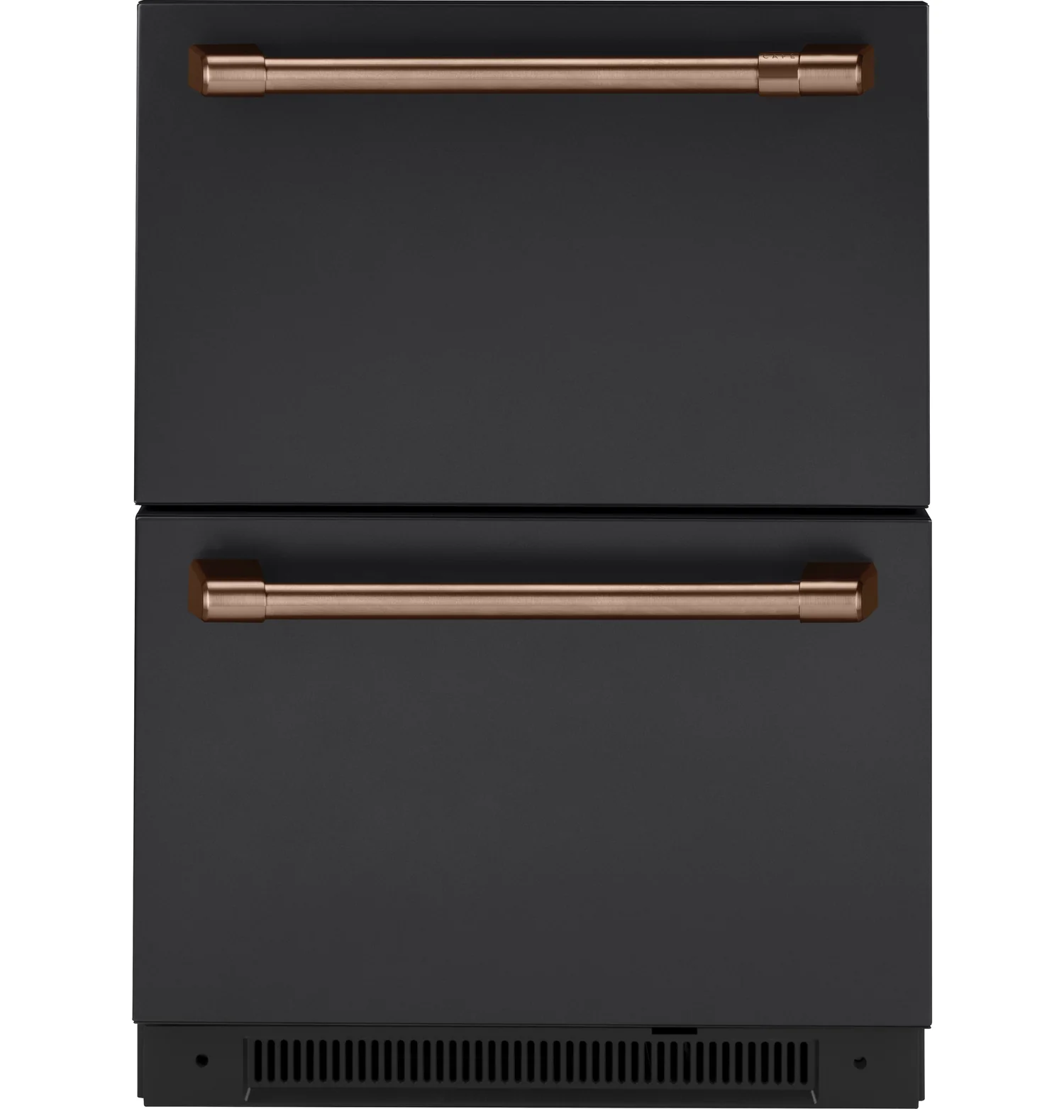 Caf¨¦ Dual-Drawer Refrigerator Brushed Copper Handle Set - CXMA3H3PNCU