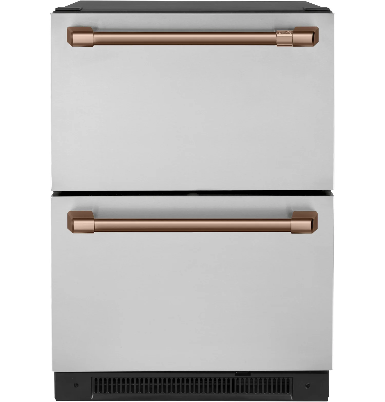 Caf¨¦ Dual-Drawer Refrigerator Brushed Copper Handle Set - CXMA3H3PNCU