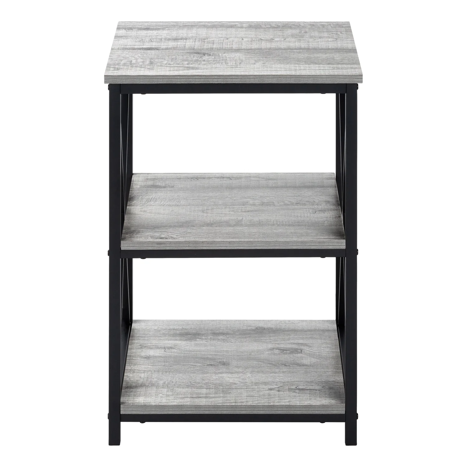2809-grey-wood-look-black-metal-side-table-nightstand-table-4.webp Grey Wood-look Black Metal Side Table Nightstand Table