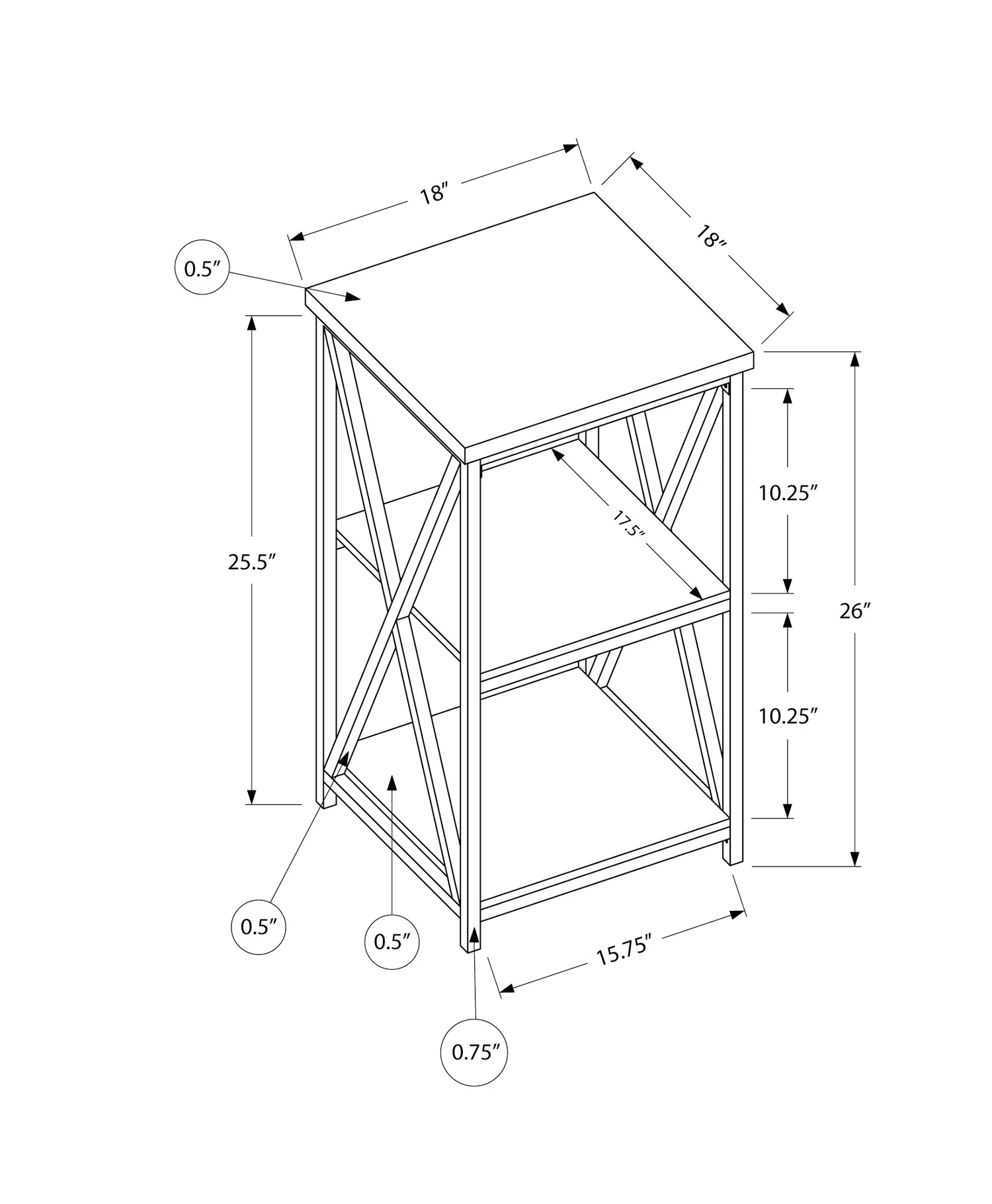 2809-grey-wood-look-black-metal-side-table-nightstand-table-8.webp Grey Wood-look Black Metal Side Table Nightstand Table