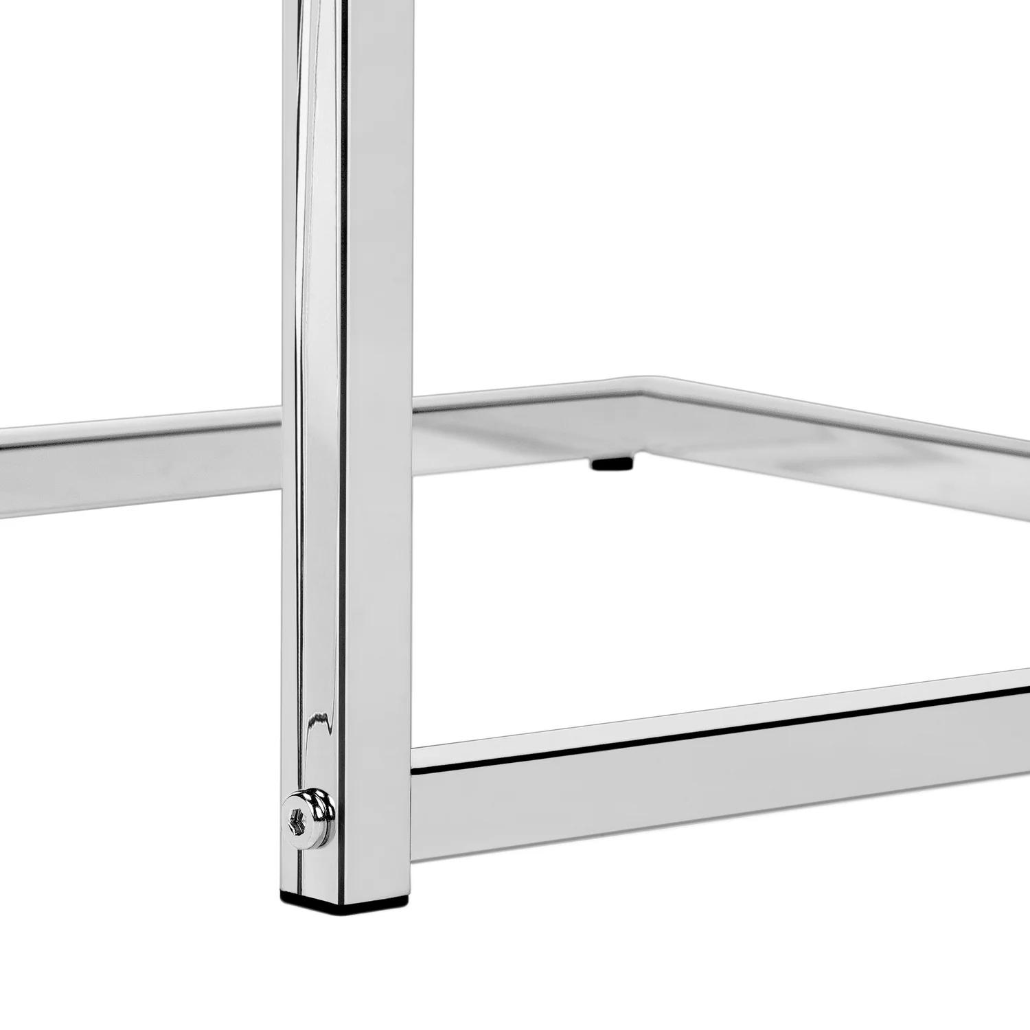 2813-grey-cement-look-chrome-metal-side-table-7.webp Grey Cement-look Chrome Metal Side Table