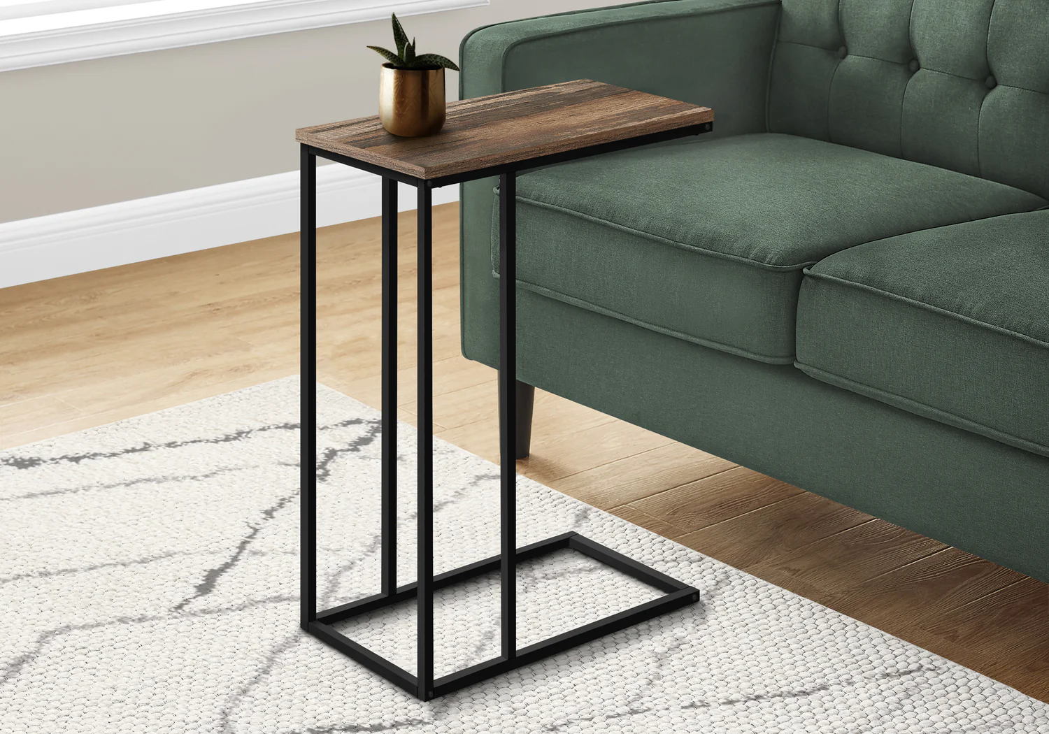 2819-medium-brown-reclaimed-wood-look-side-table-2.webp Medium Brown Reclaimed Wood-look Side Table