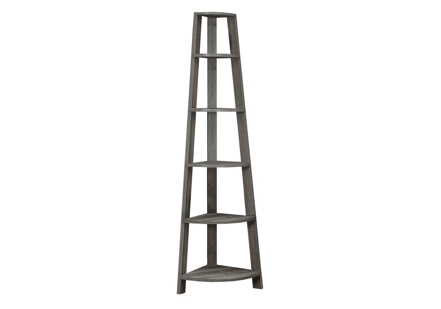 Dark Taupe Bookcase