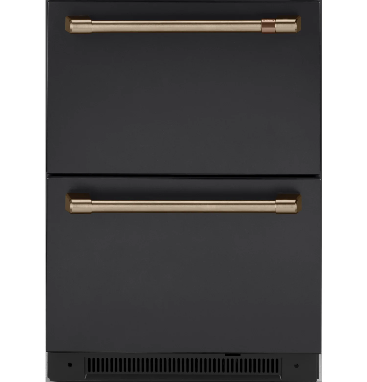 Caf¨¦ Dual-Drawer Refrigerator Brushed Bronze Handle Set - CXMA3H3PNBZ