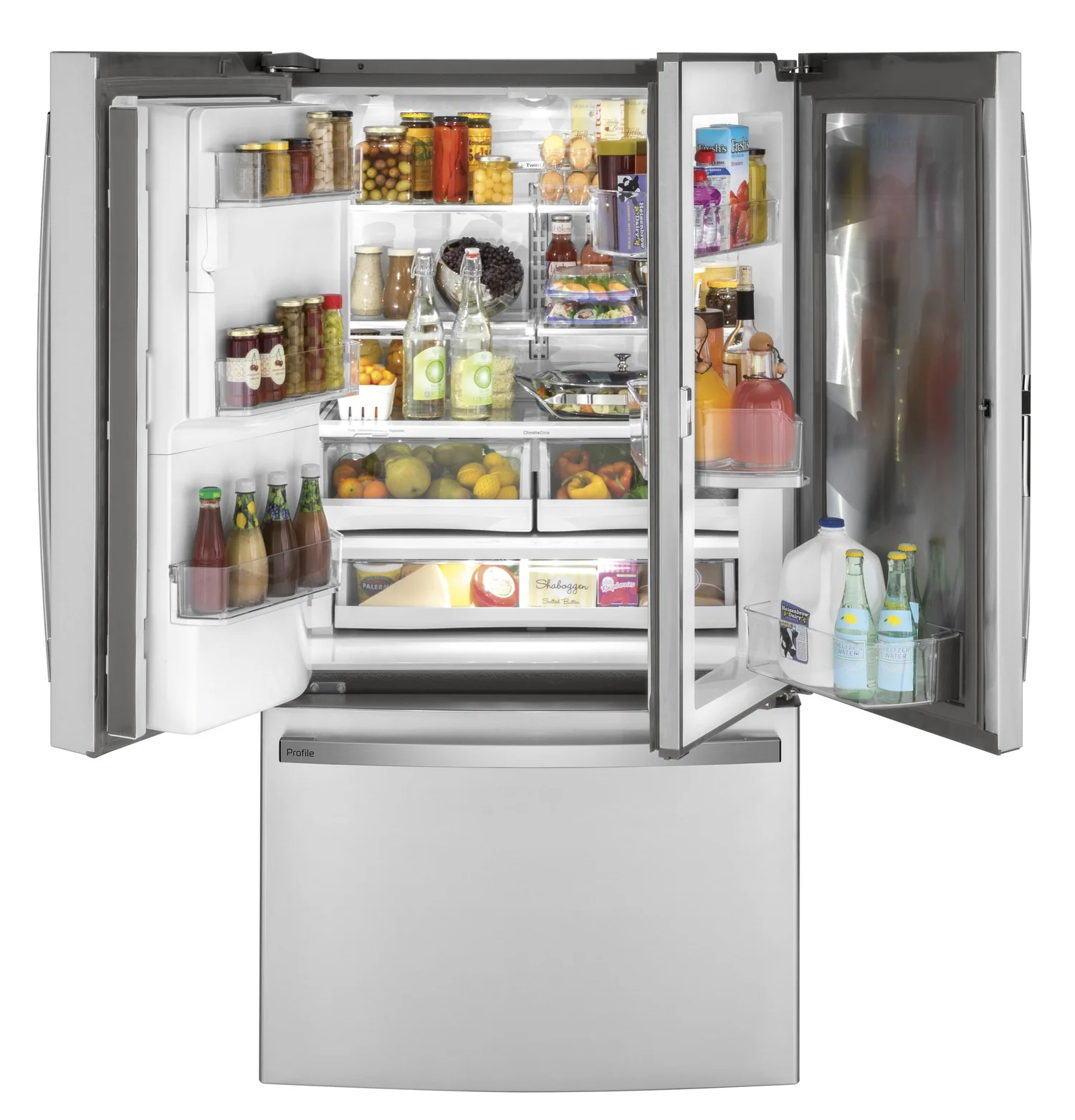 290-profile-36-22-1-cu-ft-french-door-refrigerator-stainless-pyd22kynfs-5.webp Profile 36" 22.1 Cu. Ft. French-Door Refrigerator - Stainless - PYD22KYNFS
