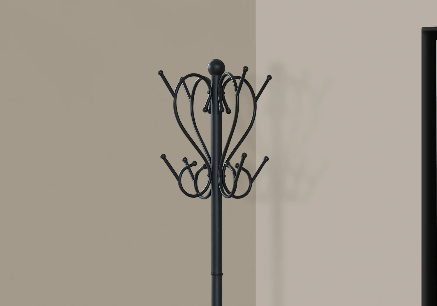 2919-black-metal-with-an-umbrella-holder-coat-rack-3.webp Black Metal with An Umbrella Holder Coat Rack