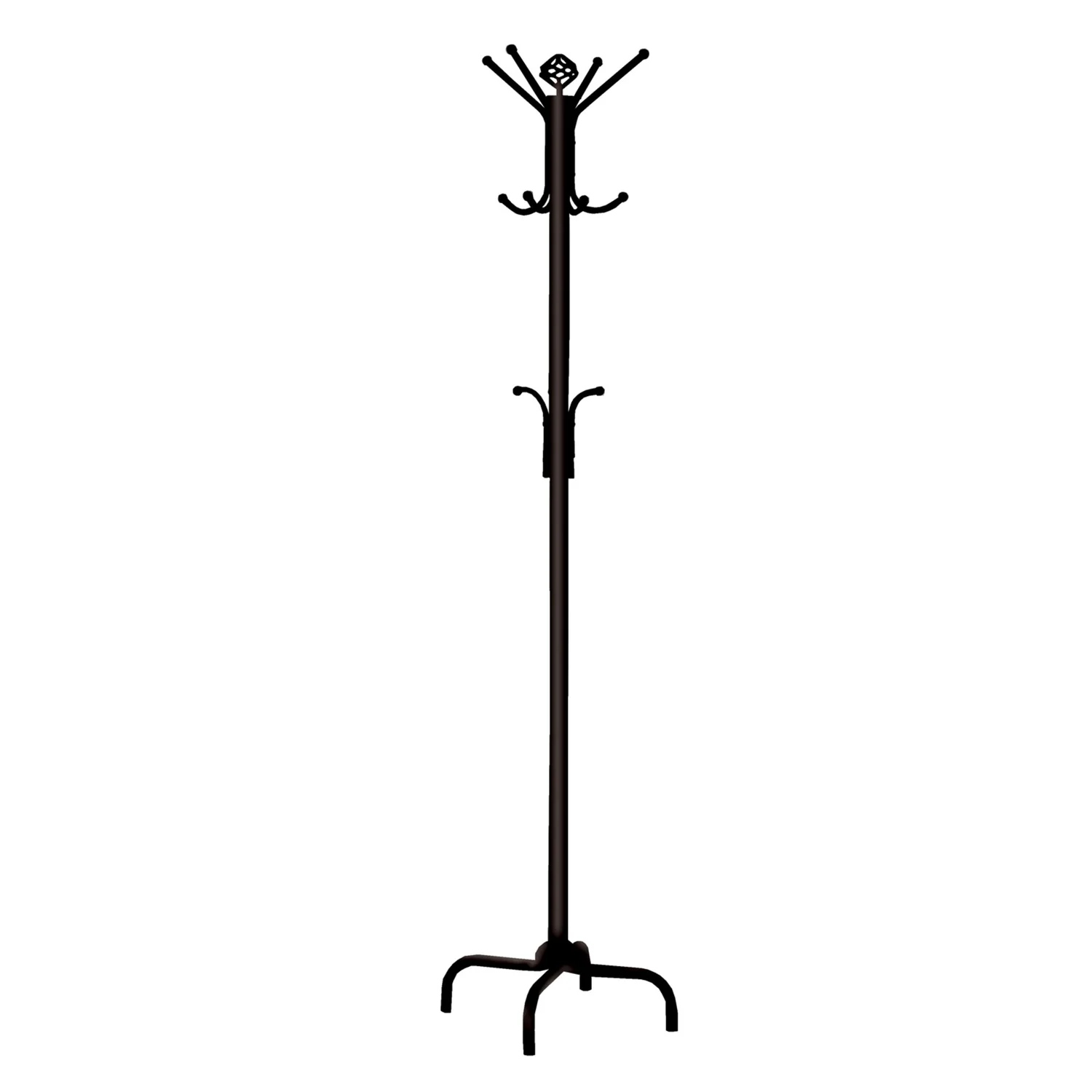 Black Metal Coat Rack