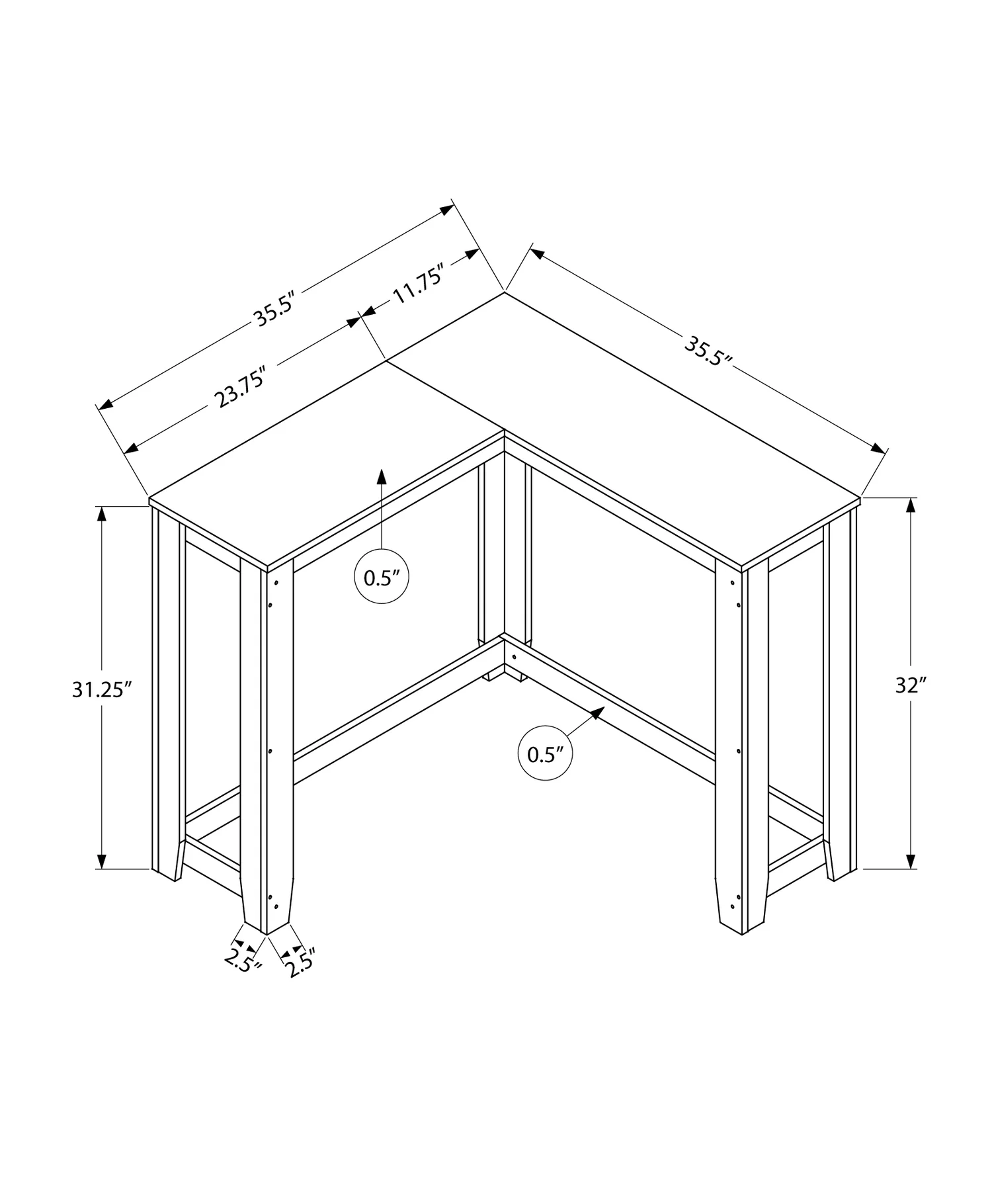 2956-cherry-corner-console-accent-table-4.webp Cherry Corner Console Accent Table